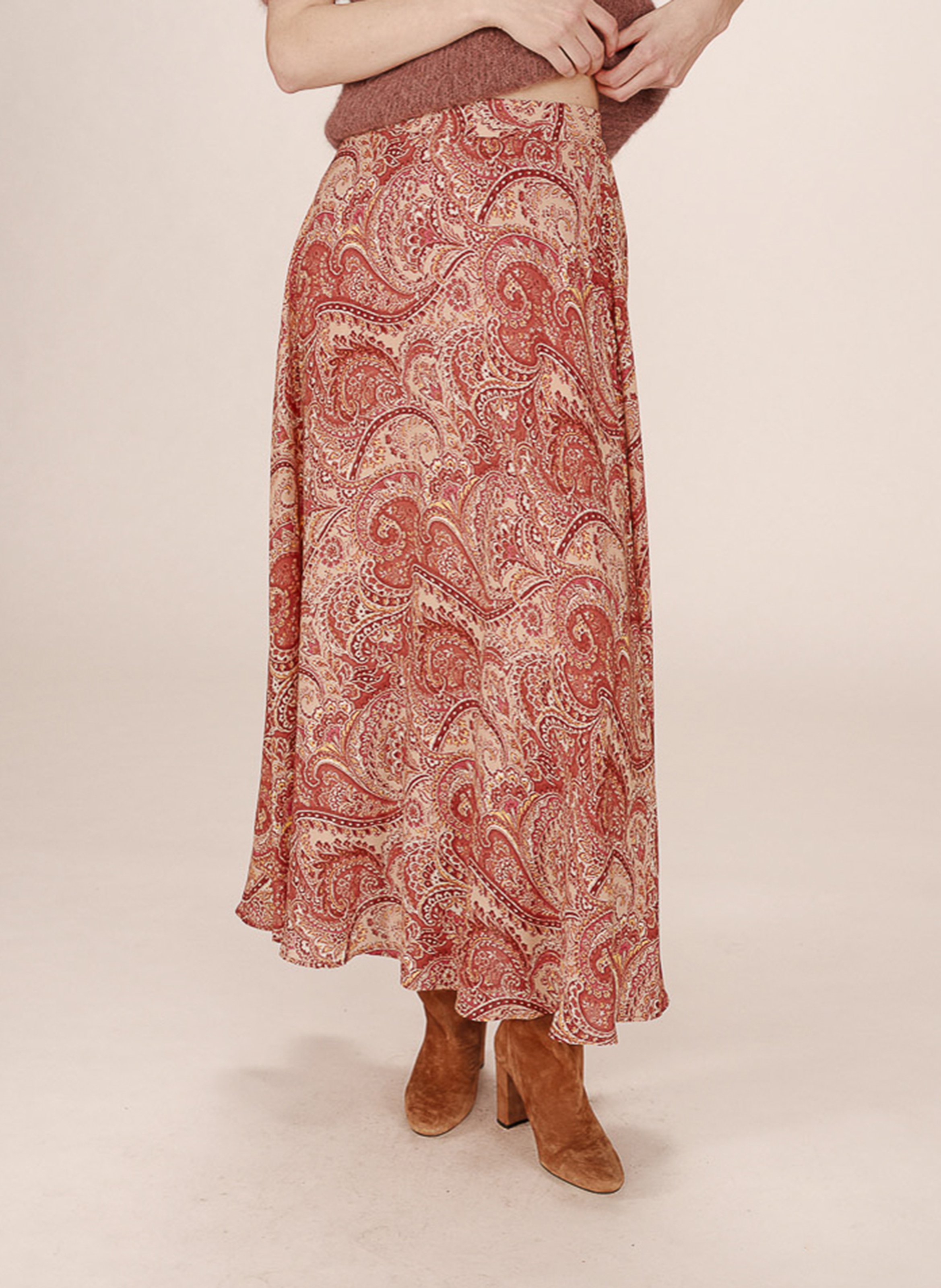 Langer Rock mit Muster GRACE ET MILA