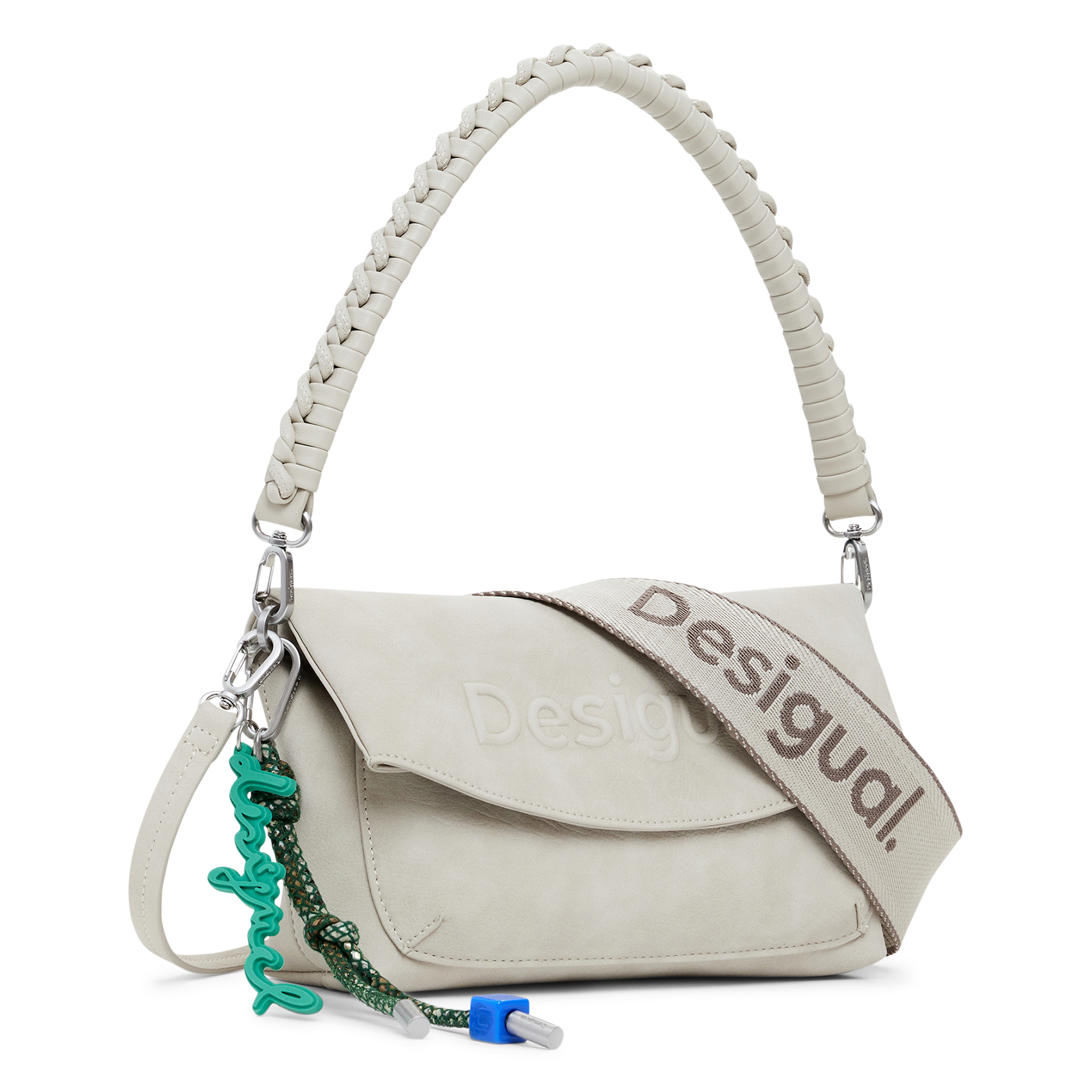 Kunstleder-Handtasche DESIGUAL Braun