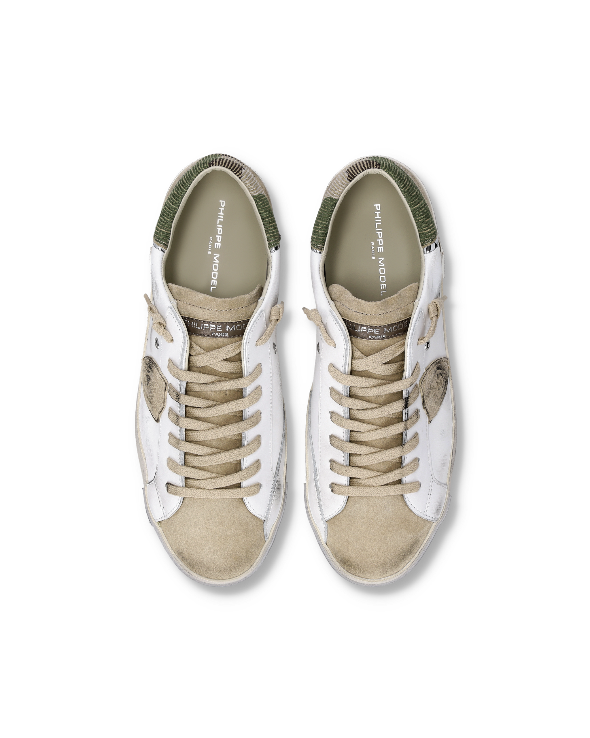 Tennis sneakers. PHILIPPE MODEL Beige