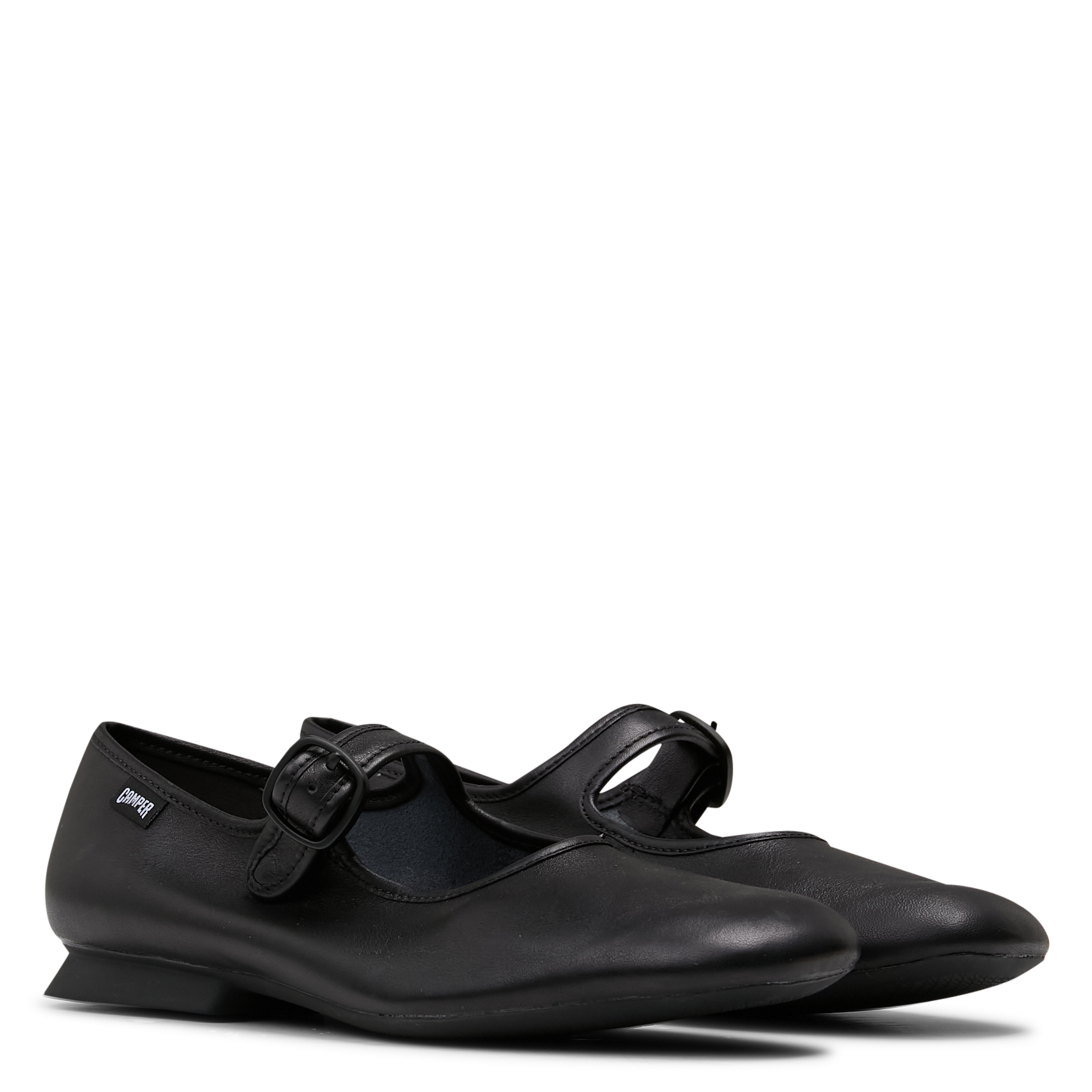 Ballerines en cuir CAMPER Noir