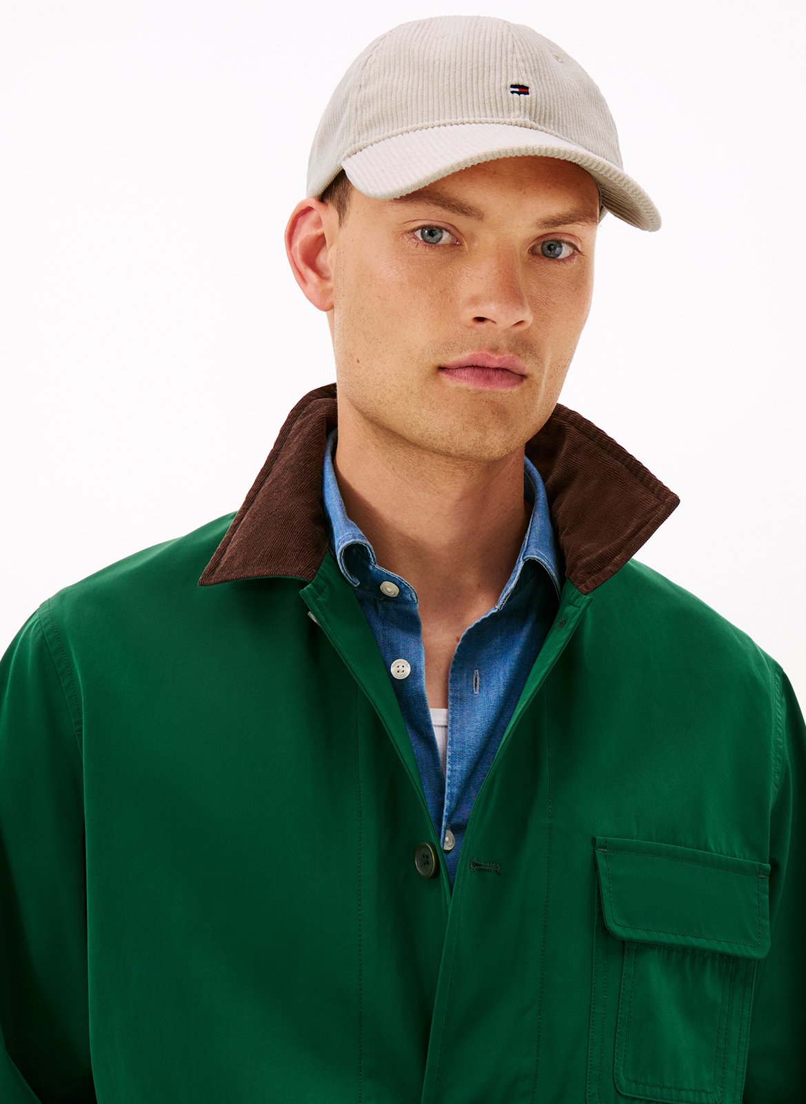 Corduroy cap TOMMY HILFIGER