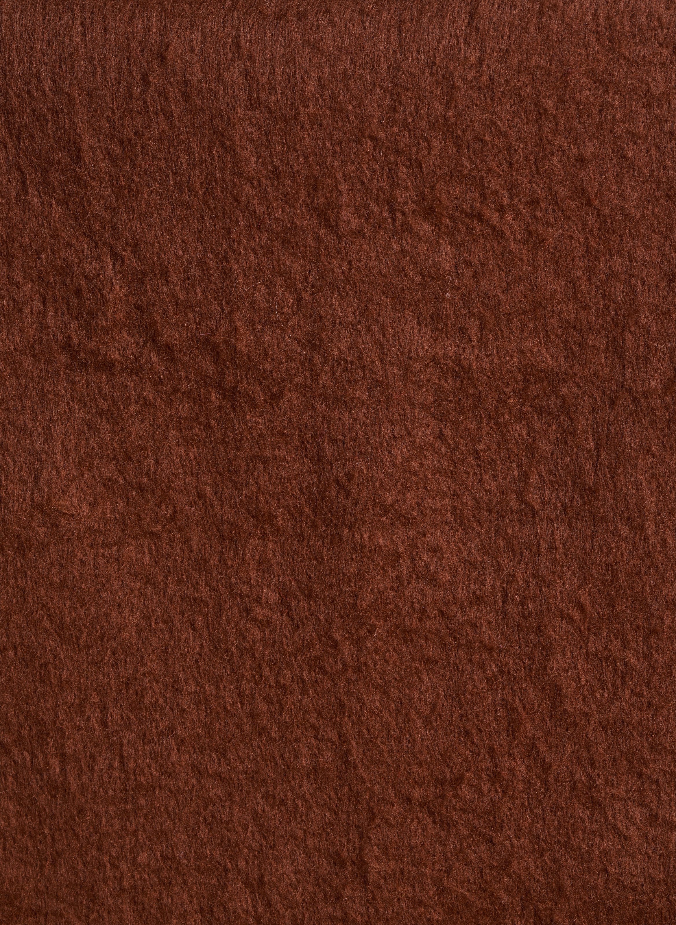 Knit scarf LA FEE MARABOUTEE Brown