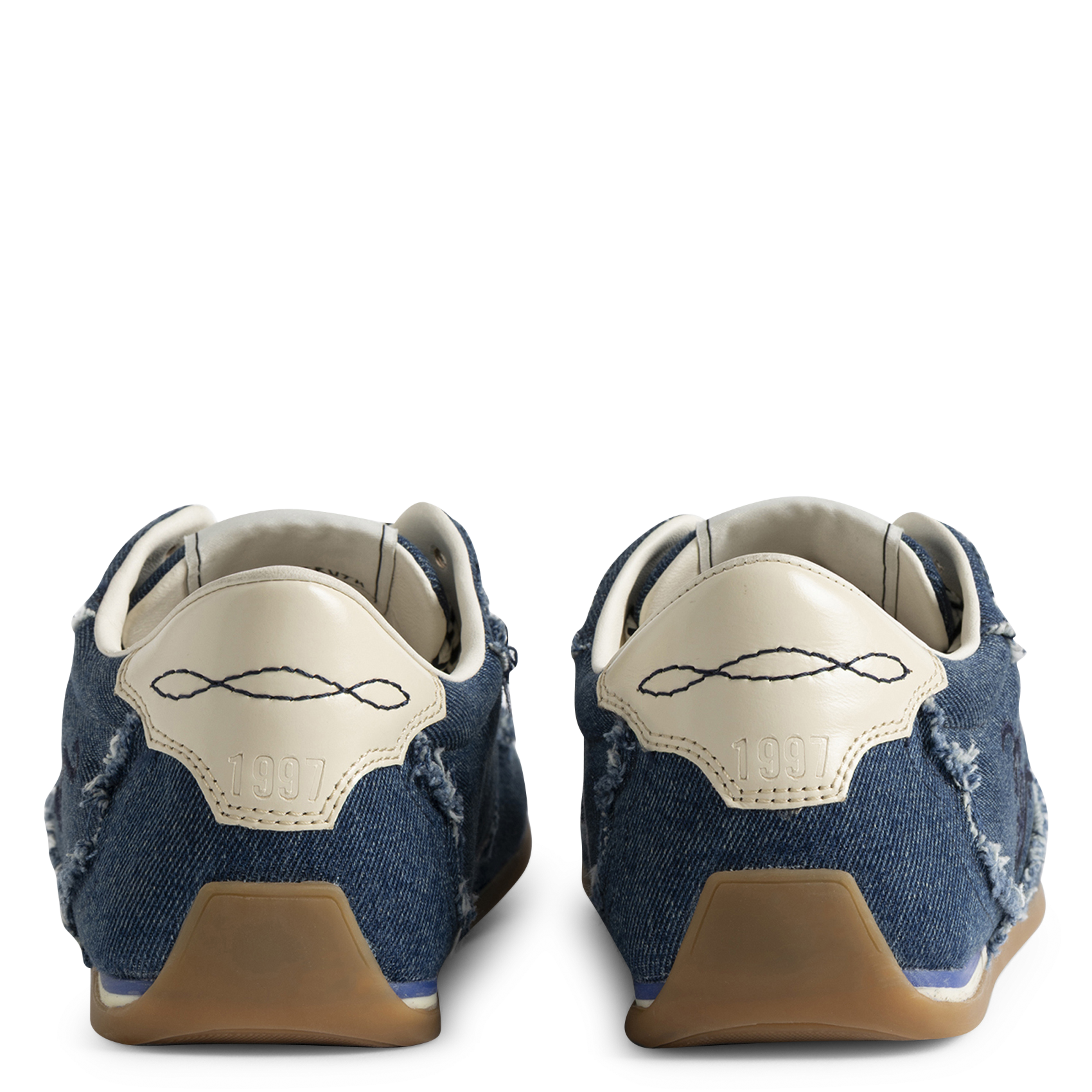 Low-top cotton sneakers ZADIG&VOLTAIRE Blue