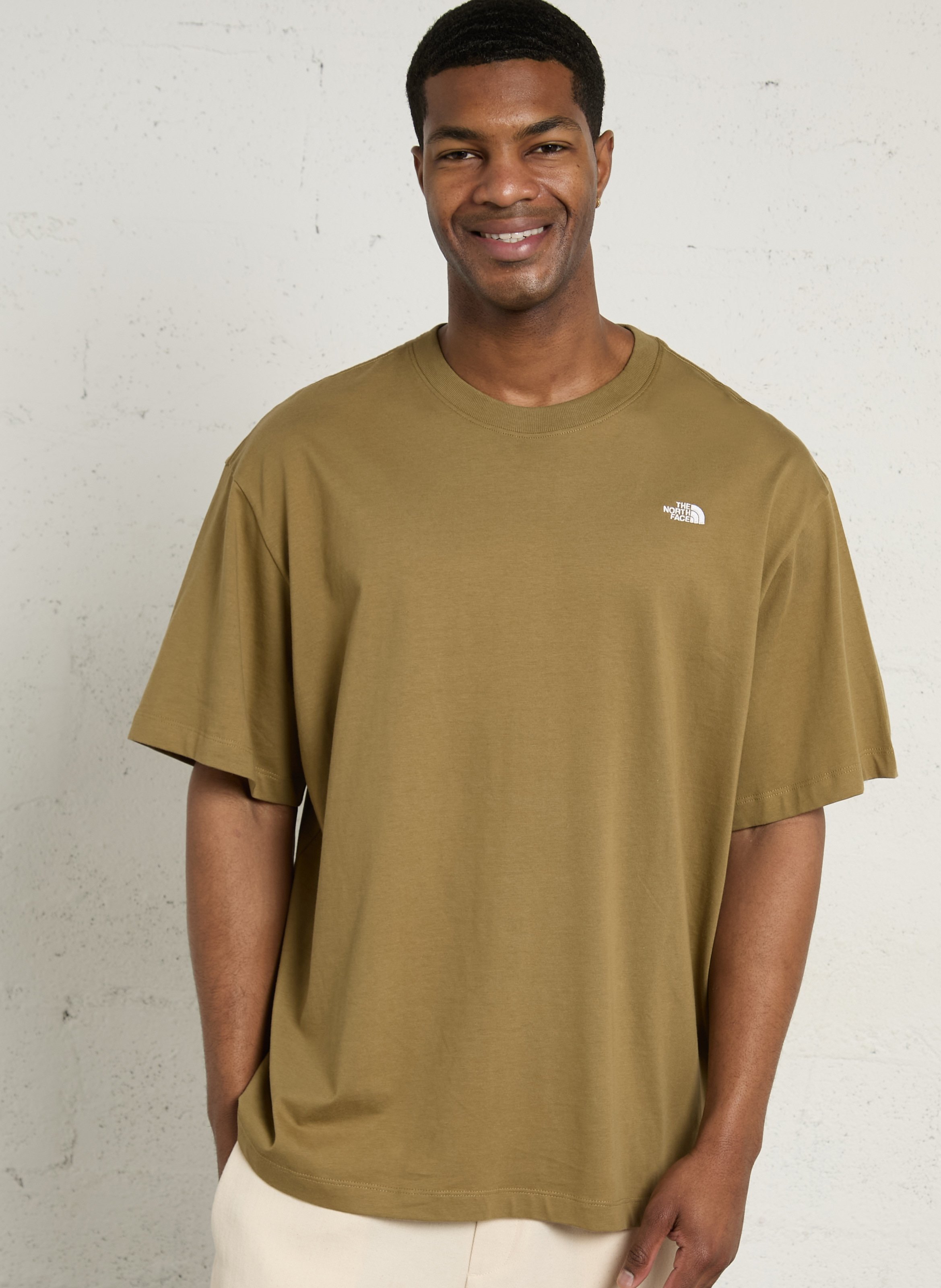 Tee-shirt oversize en coton THE NORTH FACE Marron
