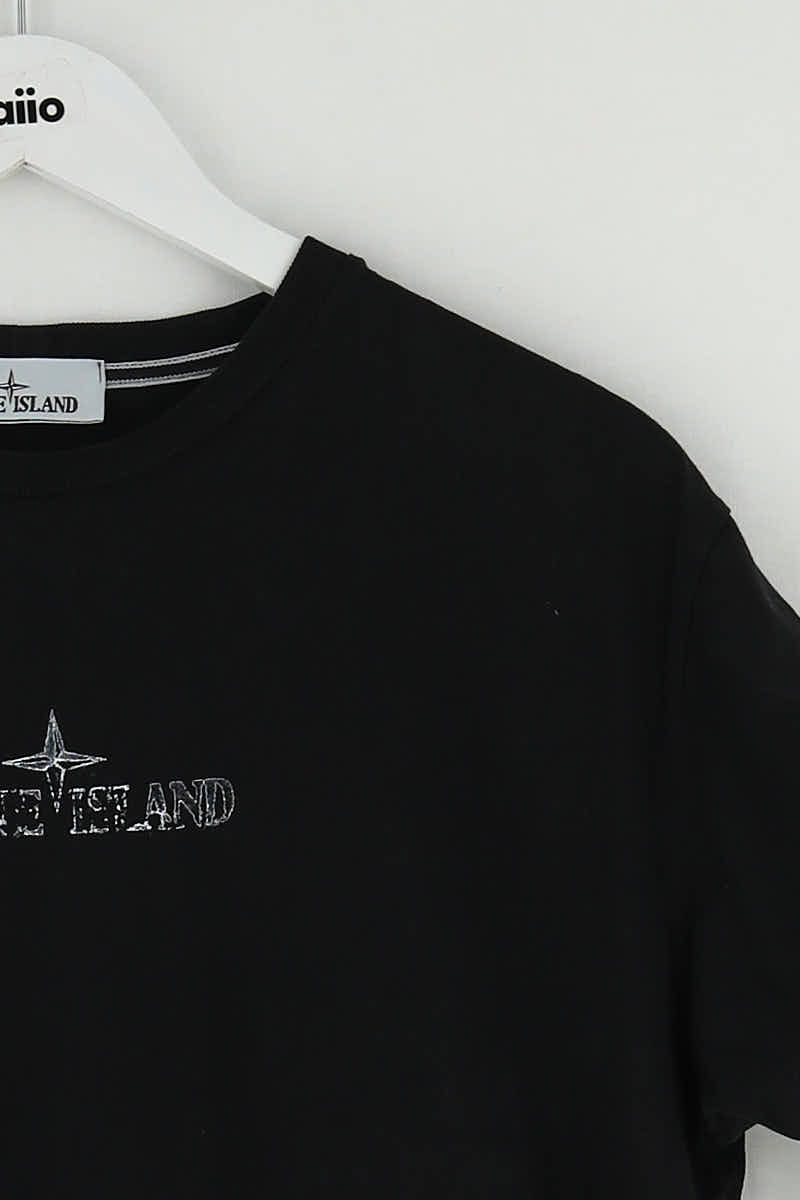 T-shirt STONE ISLAND SECONDE MAIN Black