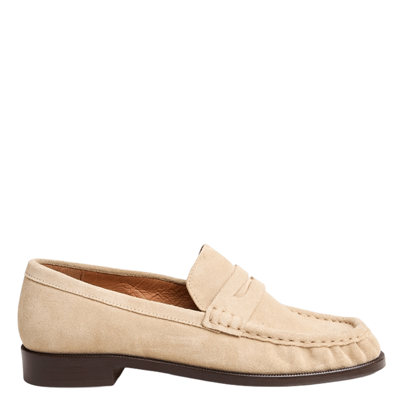 Leren loafers JONAK Beige