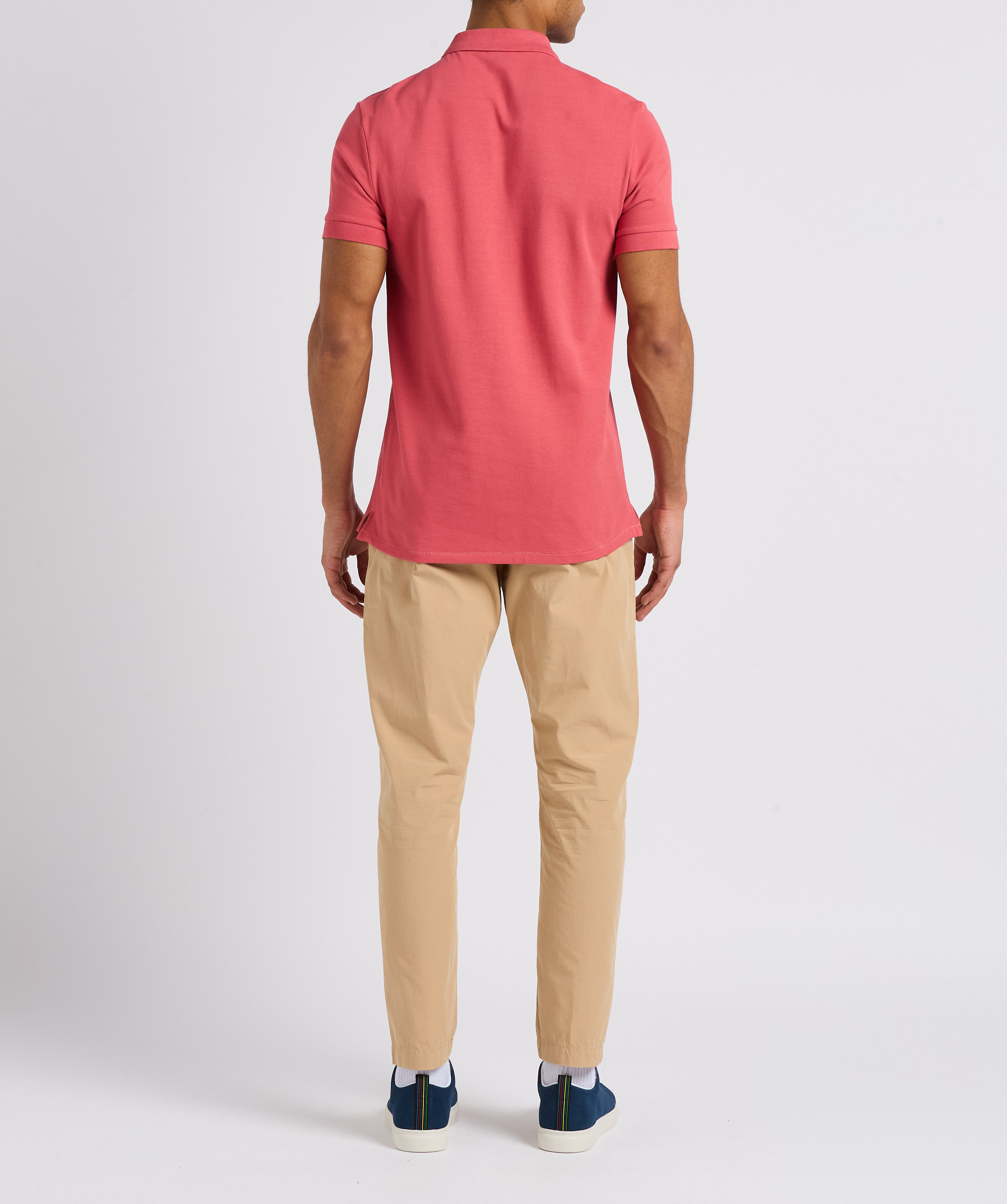 Straight-leg organic cotton pants PAUL SMITH Brown