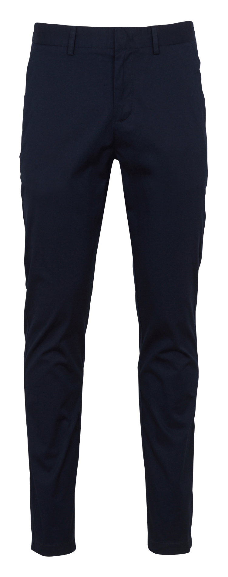 Rechte effen chino broek GANT Blauw