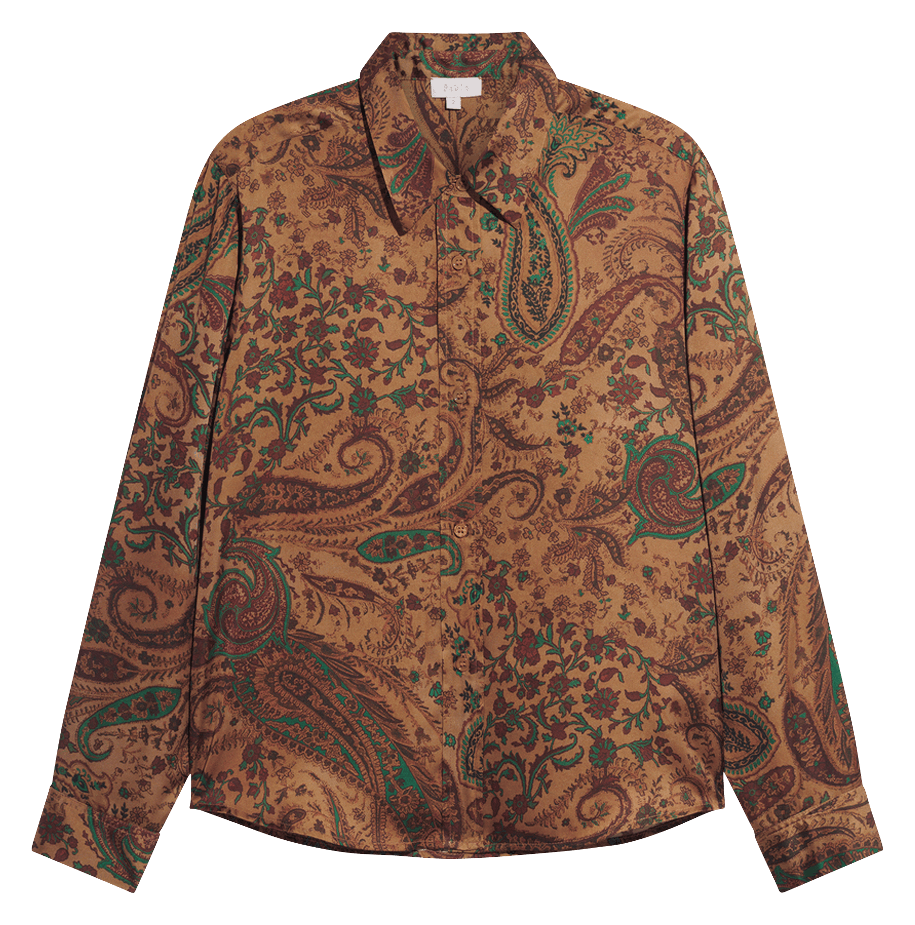 Classic-collar shirt PABLO Brown