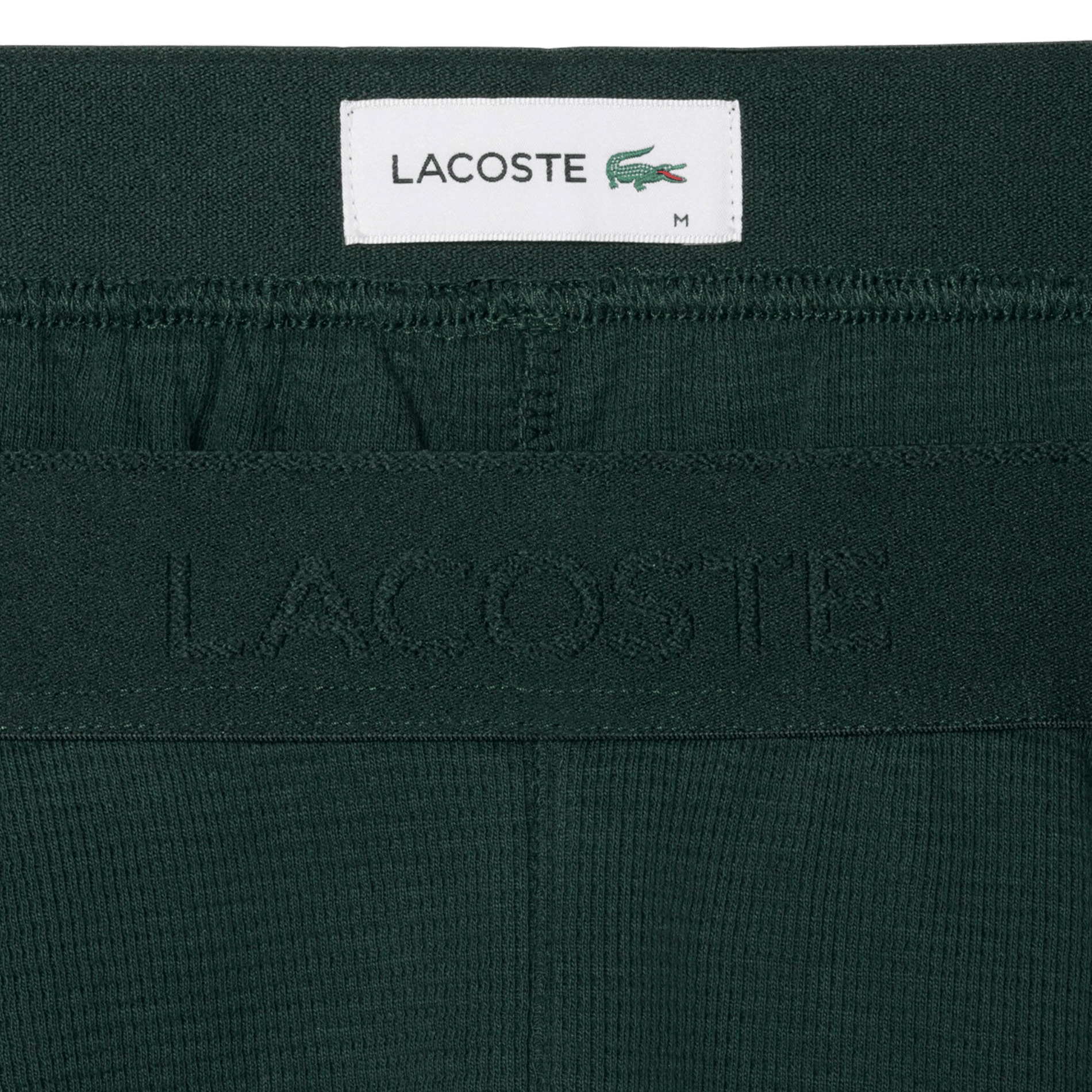Short droit en coton LACOSTE Grun