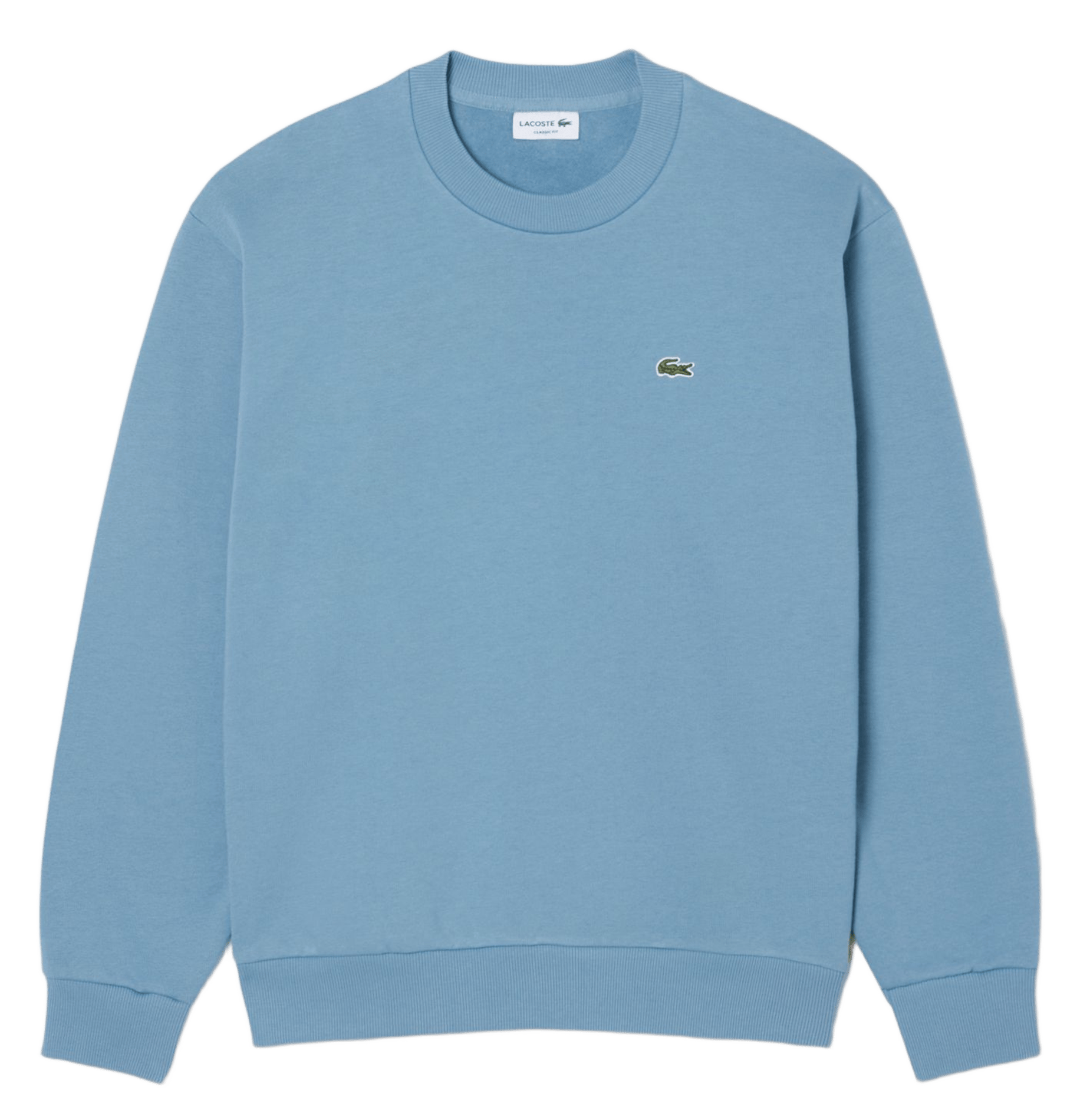 Rundhals-Sweatshirt aus Baumwoll-Mix LACOSTE Blau