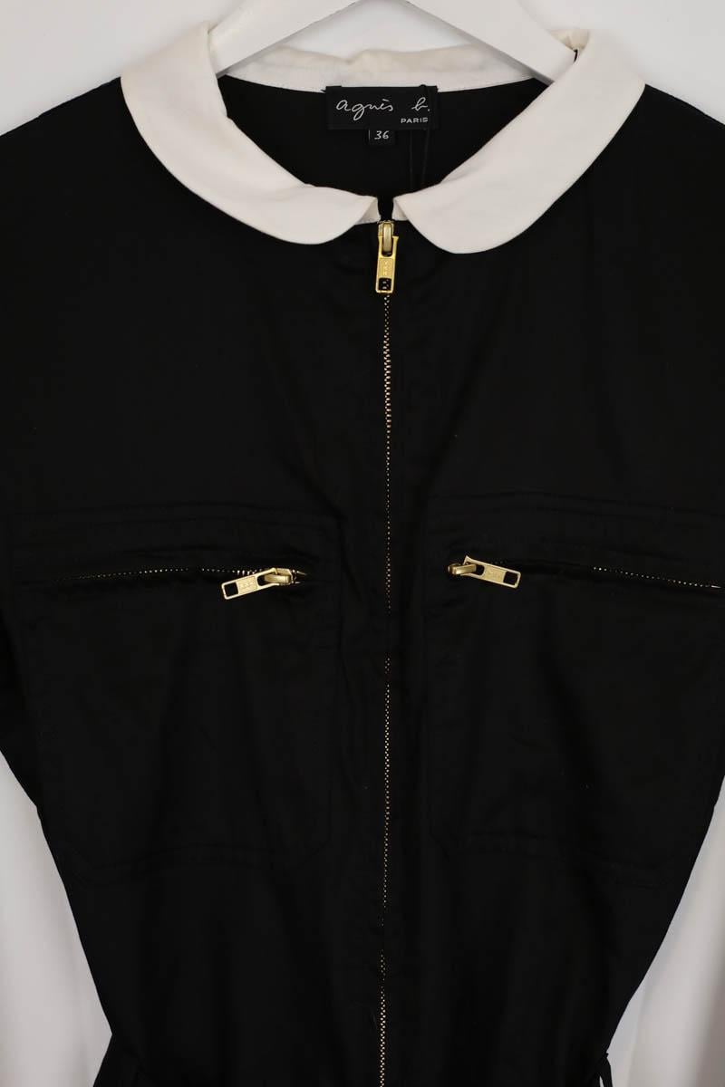 Cotton jumpsuit AGNES B. - Seconde Main Black