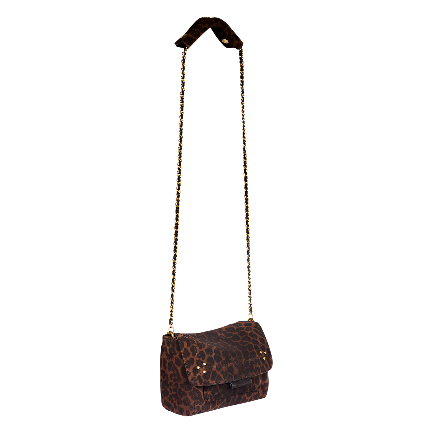 Leopard Print Crossbody Bag JEROME DREYFUSS Multicolored