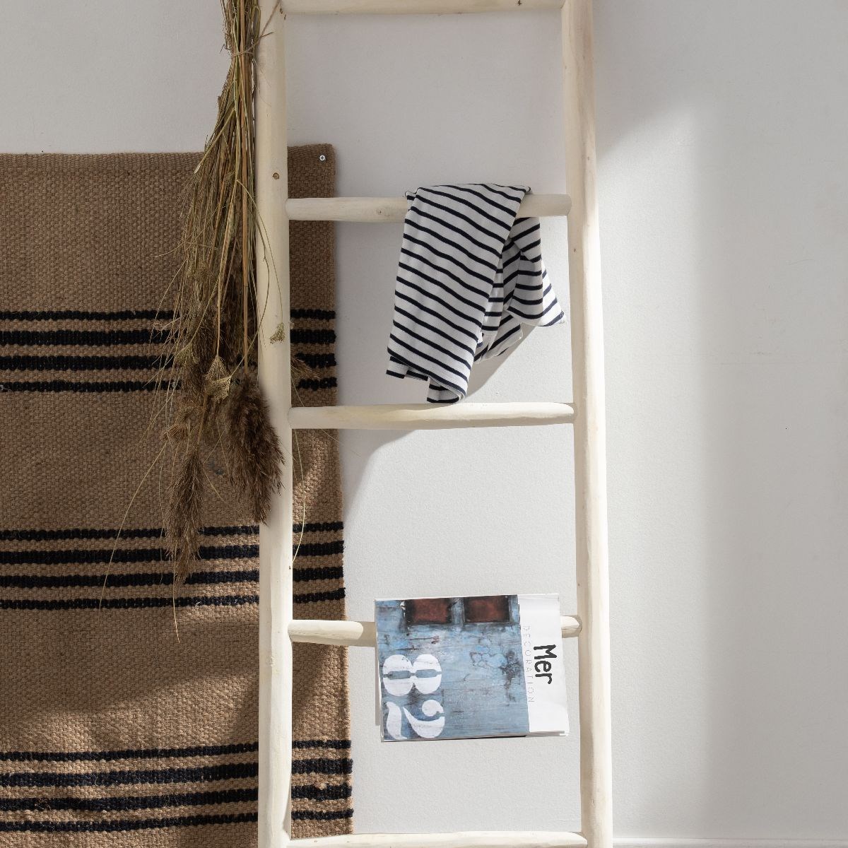 Wooden towel rack FACTORY Beige