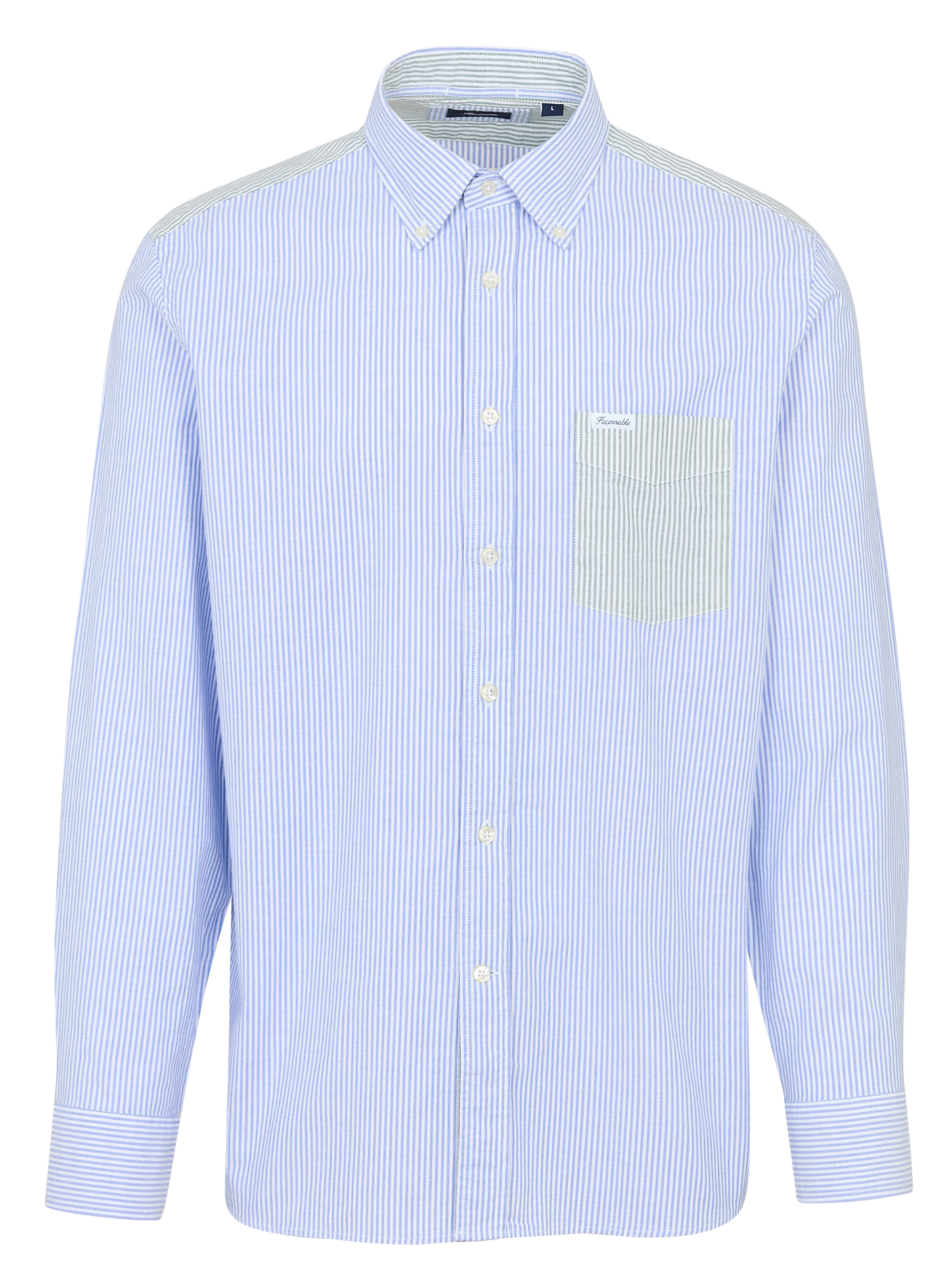 Effen overhemd Colonel FACONNABLE Groen