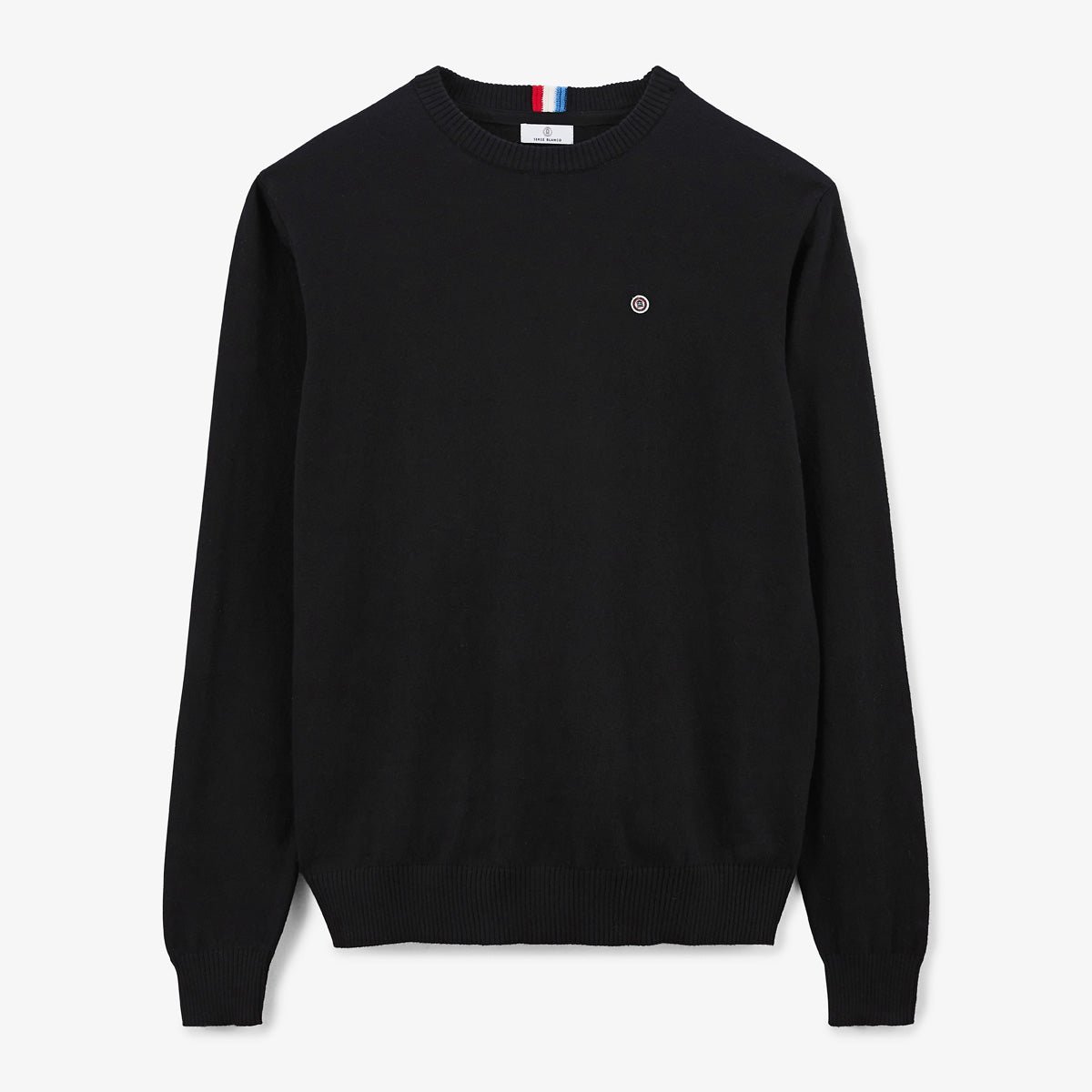High-neck sweater SERGE BLANCO Black