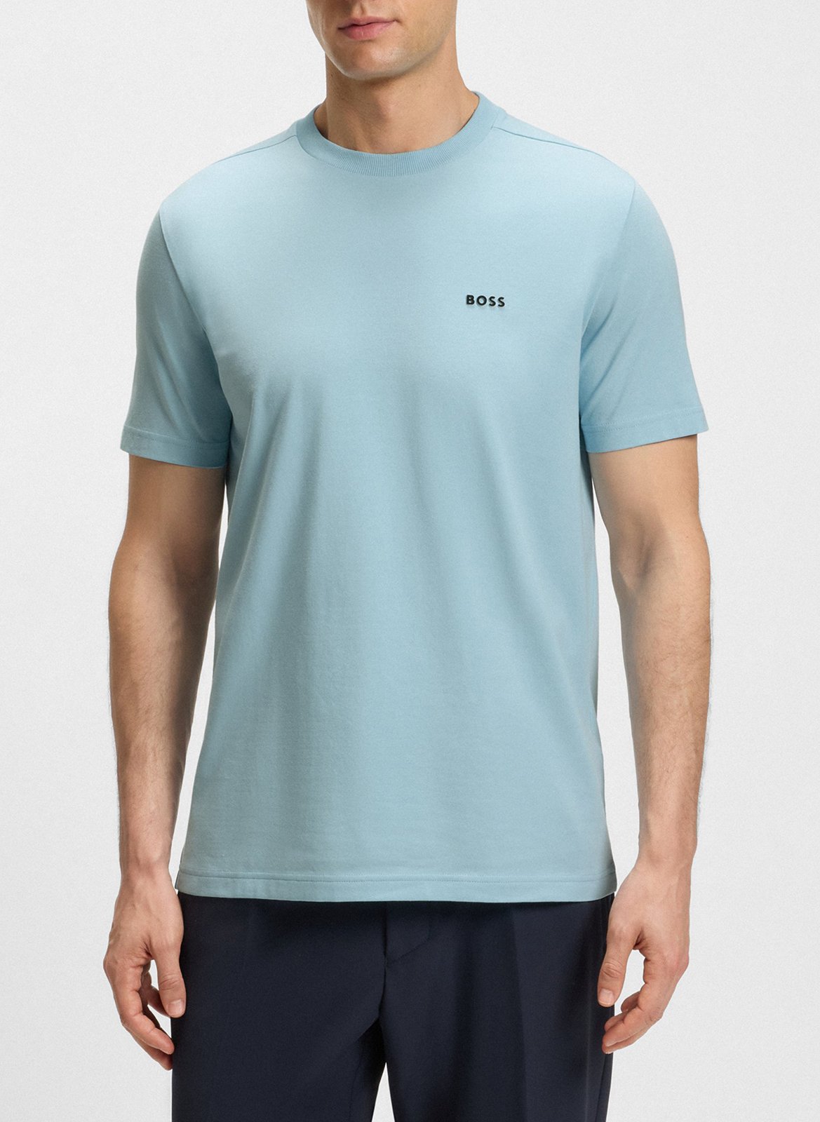 Basic cotton-mix T-shirt BOSS