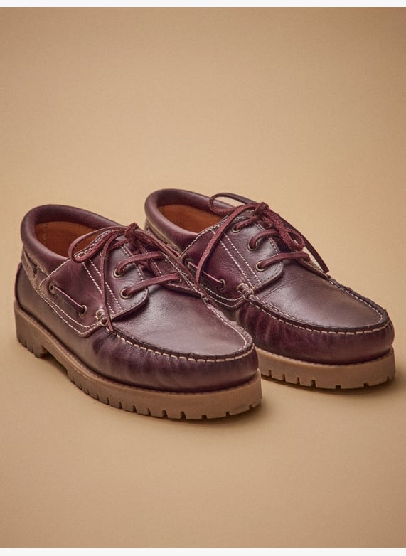 Leather boat shoes 41 - Main Image
