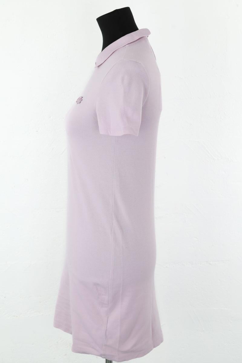 Cotton dress LACOSTE - SECONDE MAIN Purple