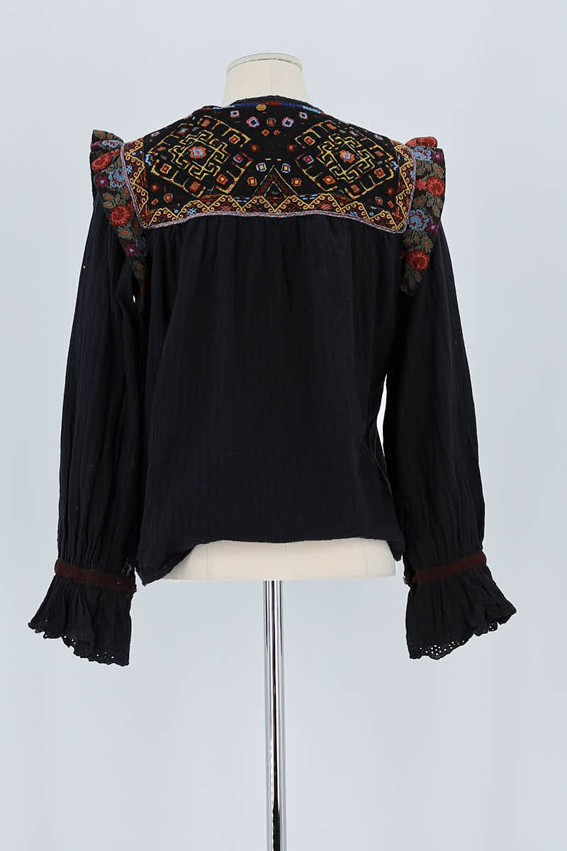 Blouse ANTIK BATIK - Seconde Main Black