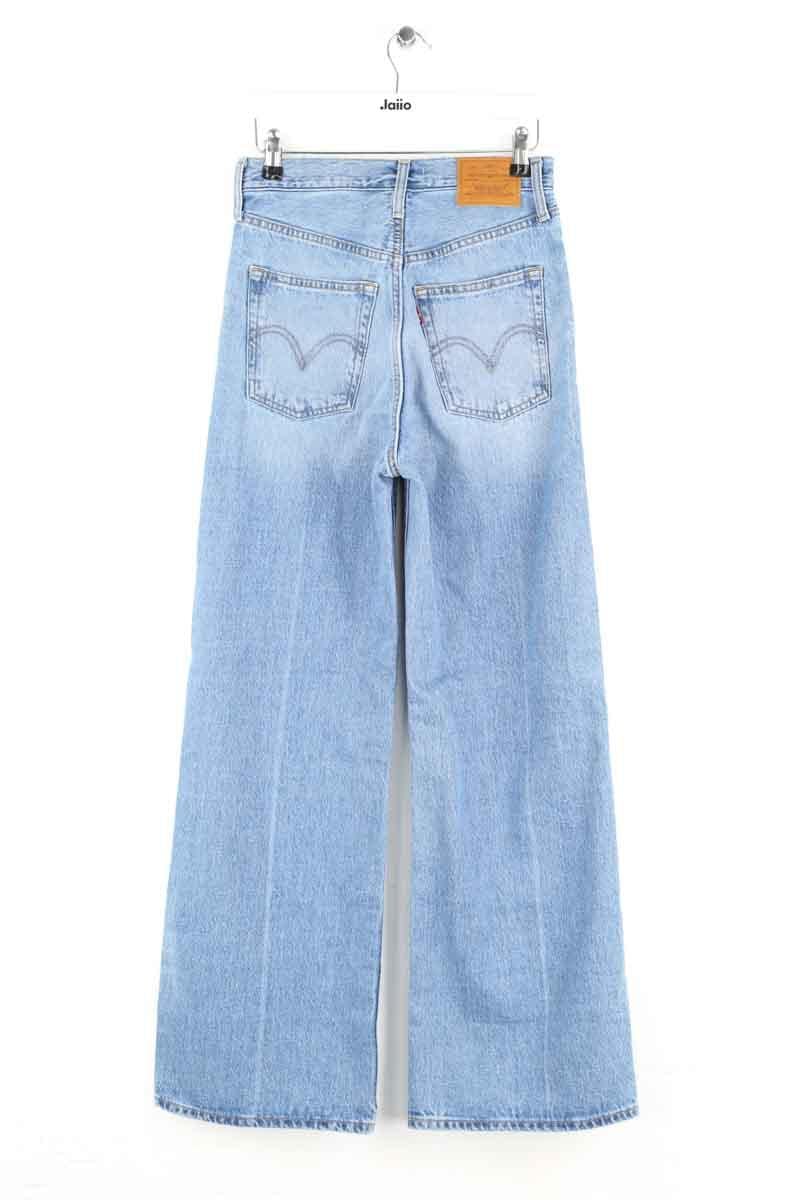 Straight cotton-blend pants LEVI'S - Seconde main Blue