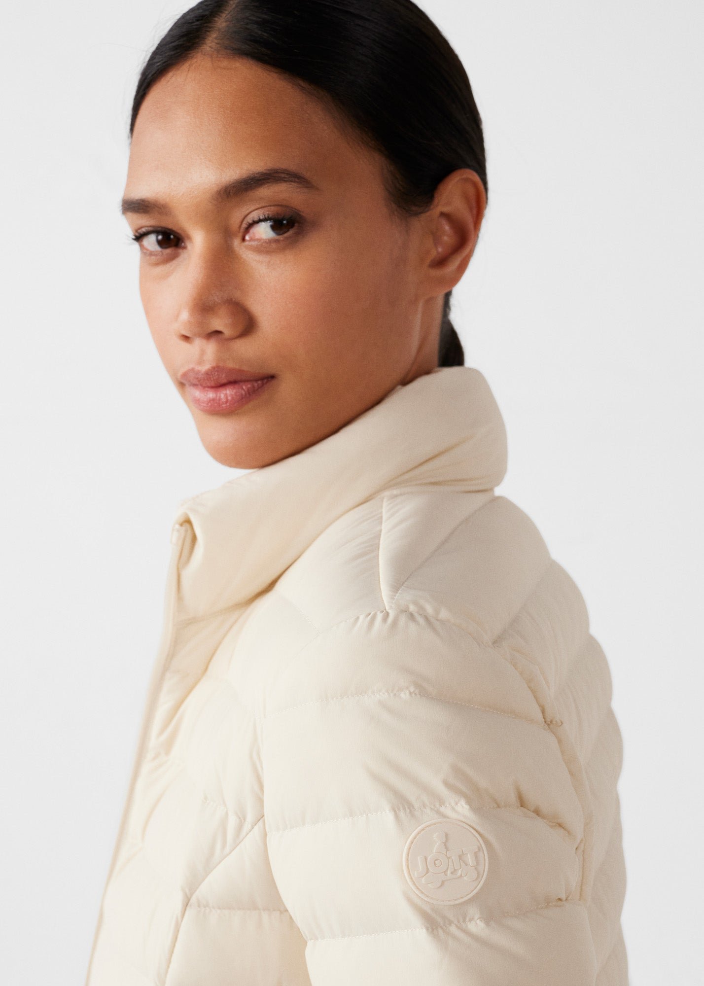 Doudoune stretch légère maia JOTT Blanc