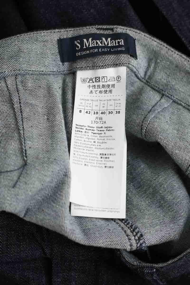 Carrot trousers MAX MARA - Seconde Main Blue