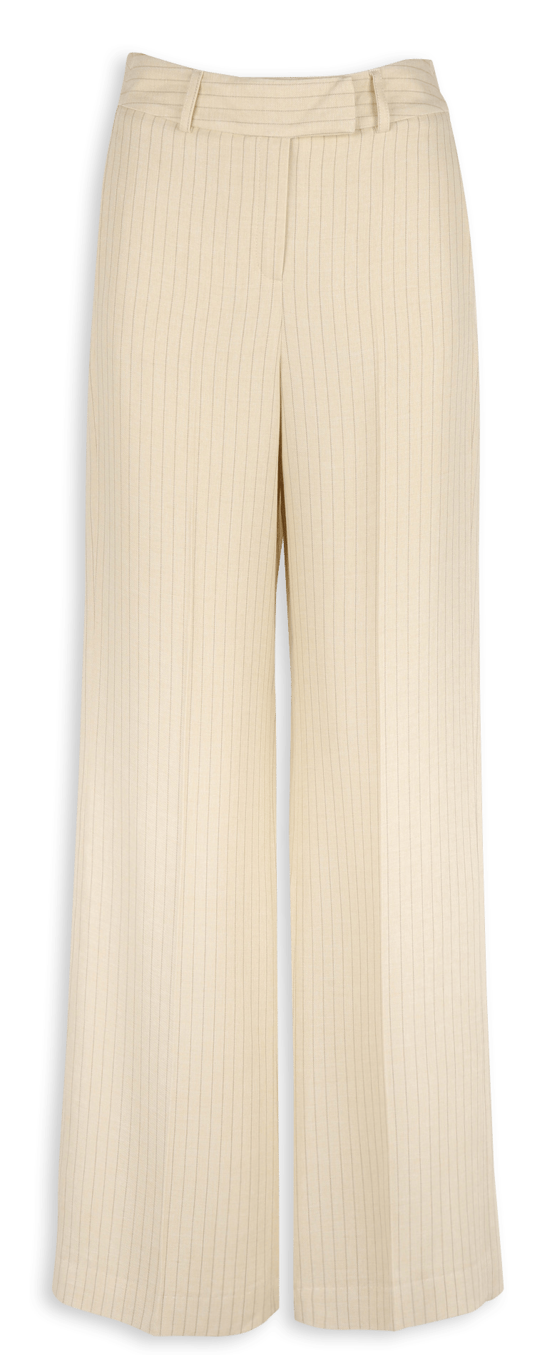 Hose - Gerader Schnitt mit Streifen  MAISON 123 Weiss