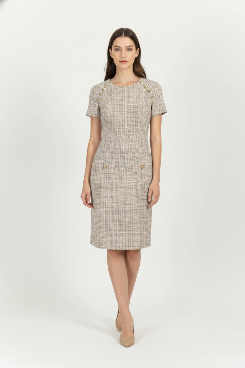 Short & midi dress LIU JO - SECONDE MAIN Beige