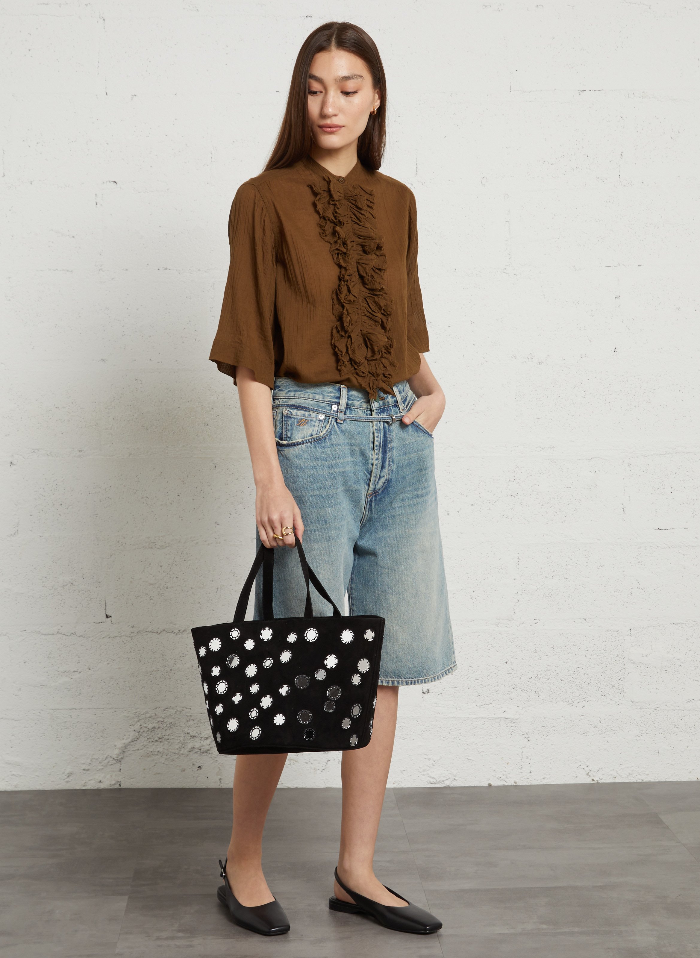 Ballerines en cuir VAGABOND Noir