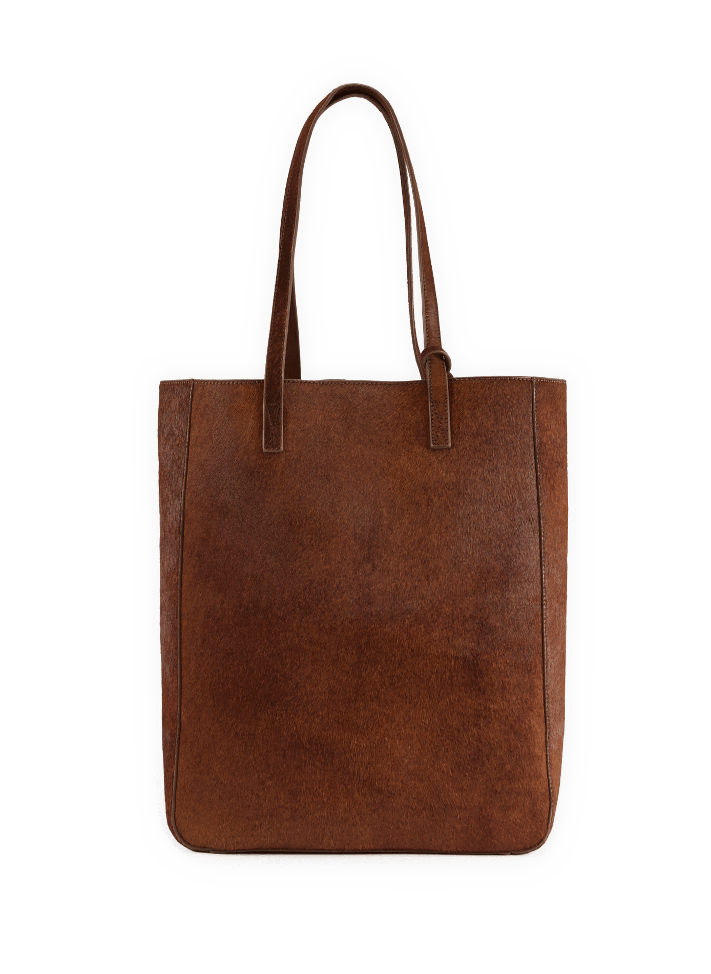 Leather tote bag Gab SAISON 1865 Brown