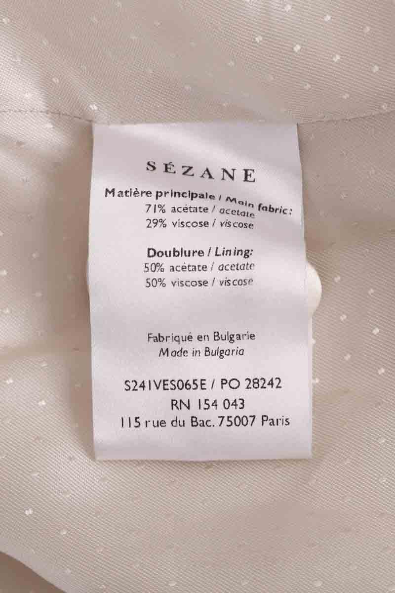 Blazer SEZANE - Seconde main Beige