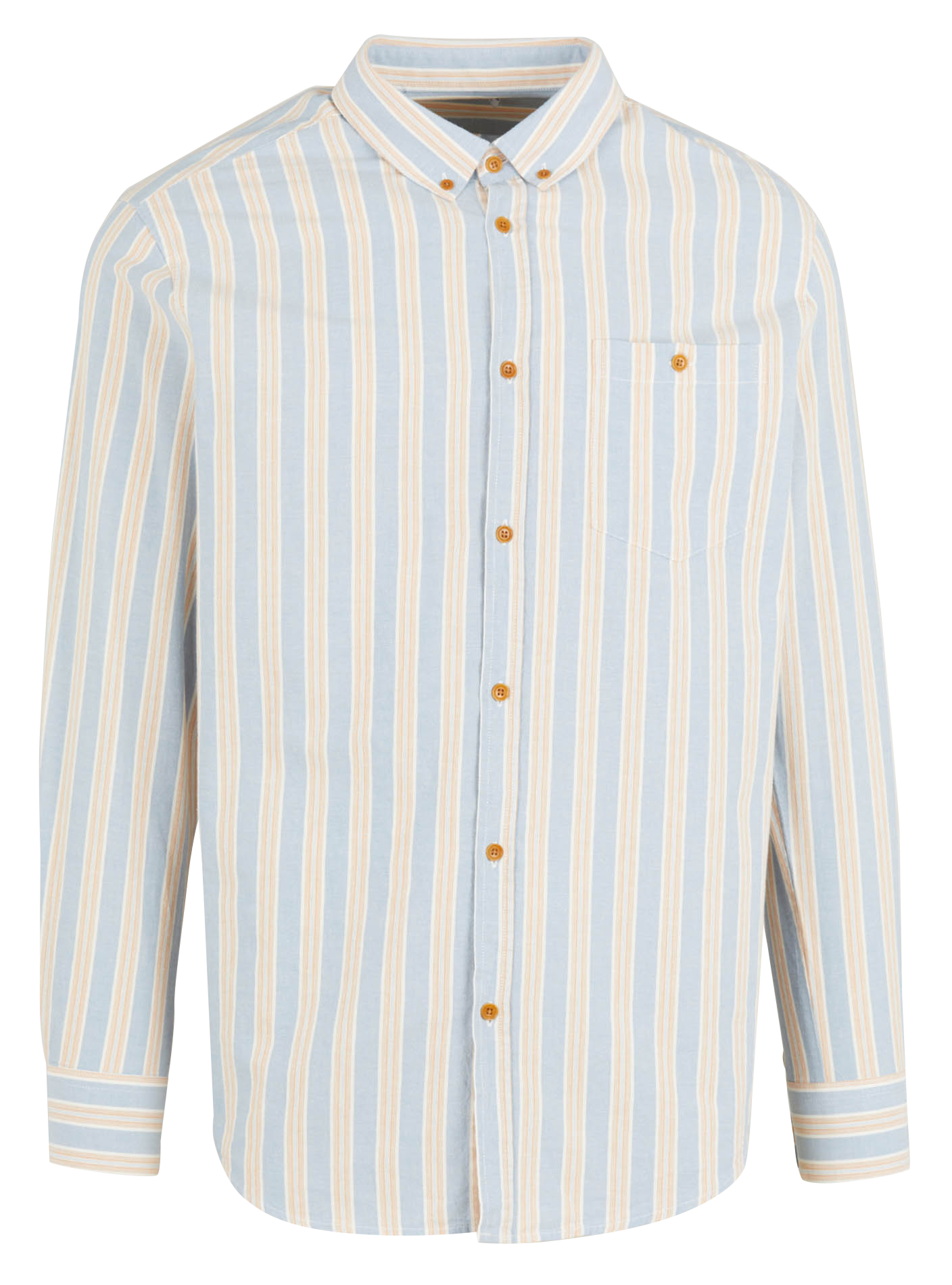Striped cotton shirt OLOW Multicolored