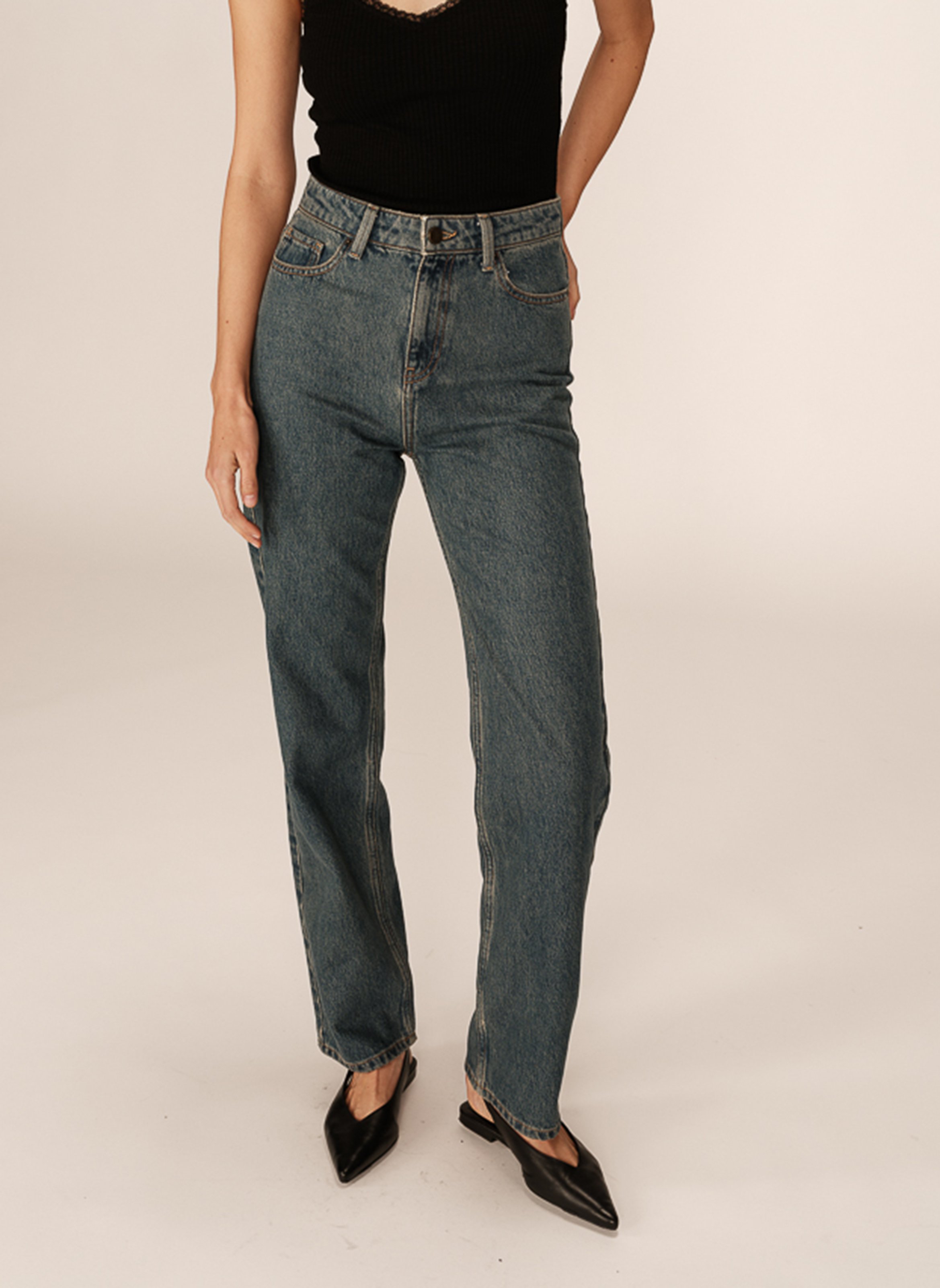 High-rise jeans GRACE ET MILA