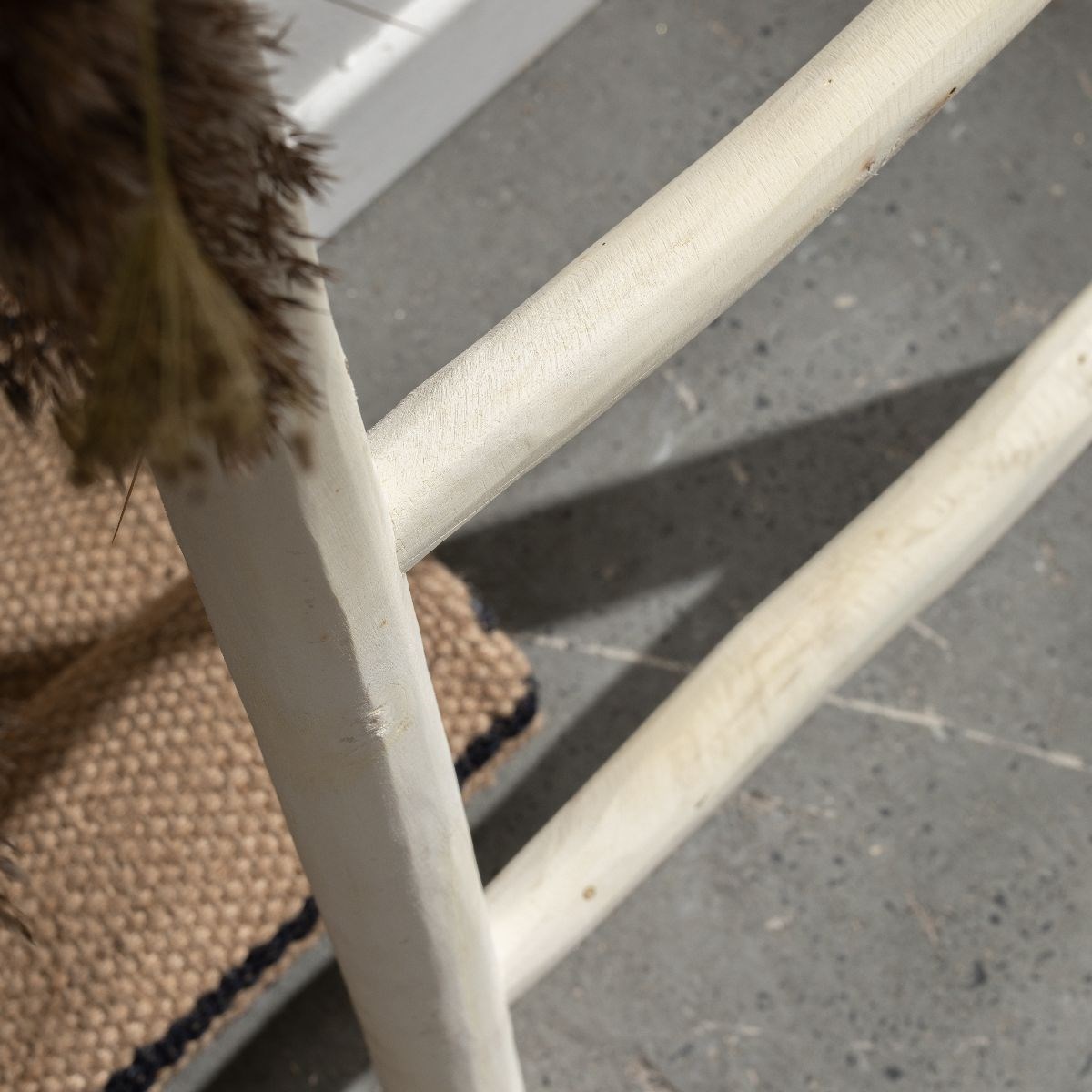 Wooden towel rack FACTORY Beige