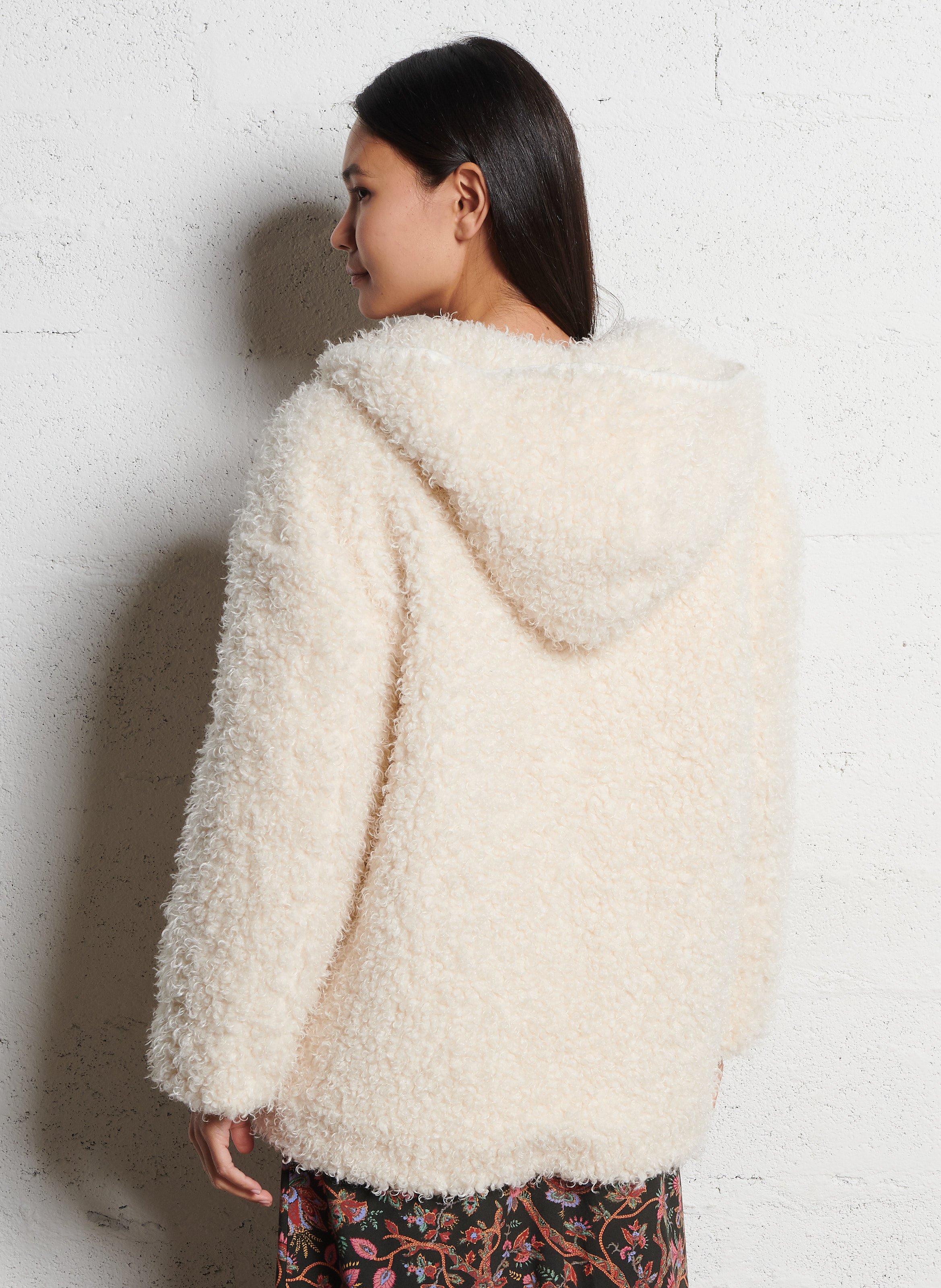 Manteau à capuche LOUISE MISHA Beige