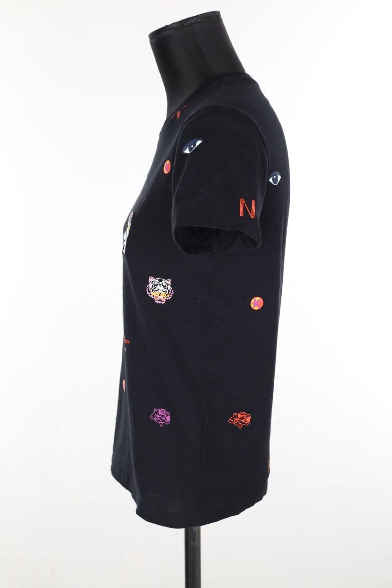 Cotton T-shirt KENZO - SECONDE MAIN Blue