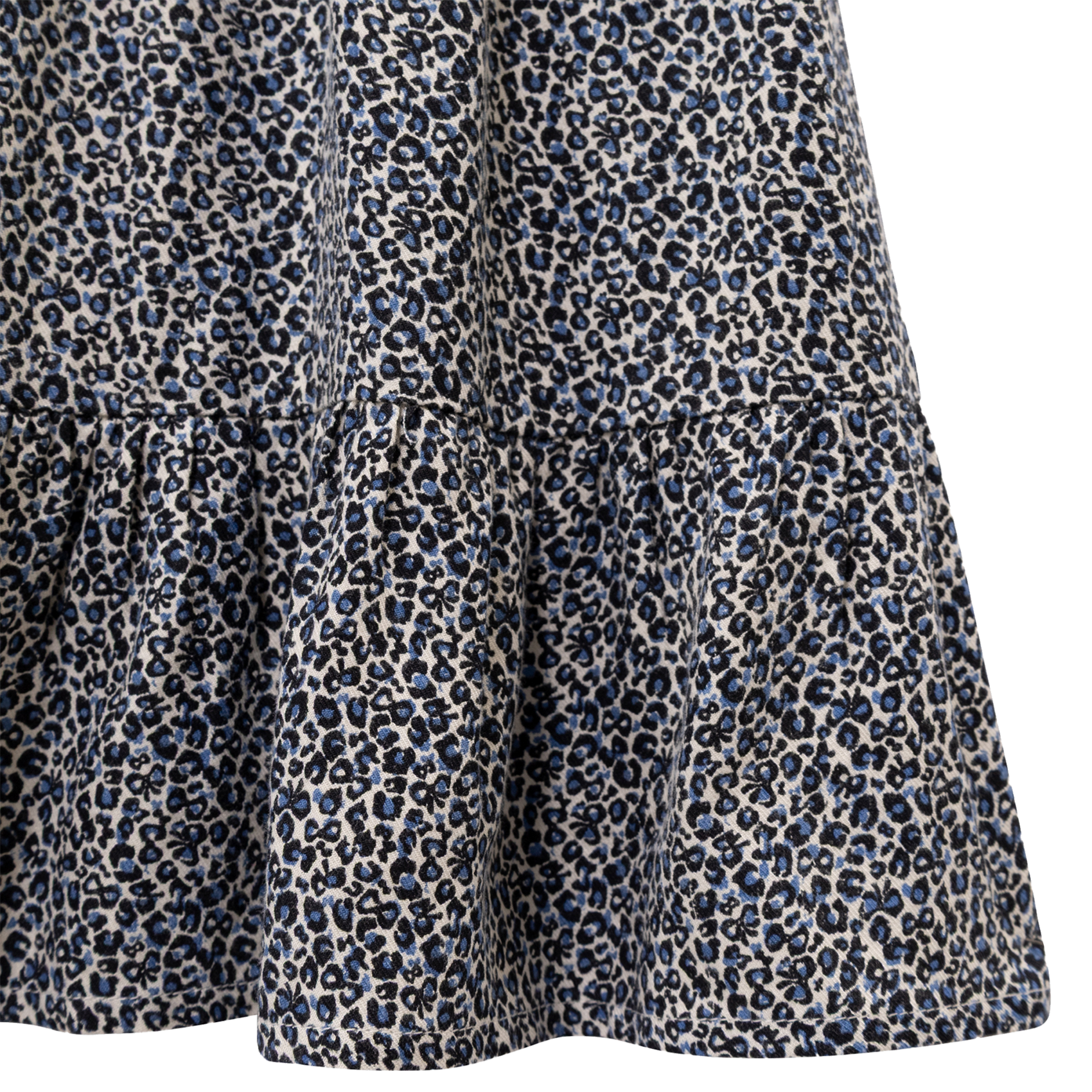 Korte rok met luipaardprint IKKS JUNIOR Blauw