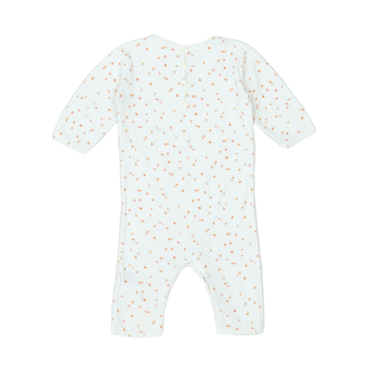 White baby jumpsuit - 12 months BONPOINT - Seconde Main White