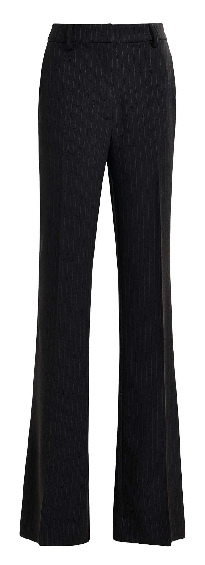 Pantalon taille haute flare rayé ESSENTIEL ANTWERP Bleu