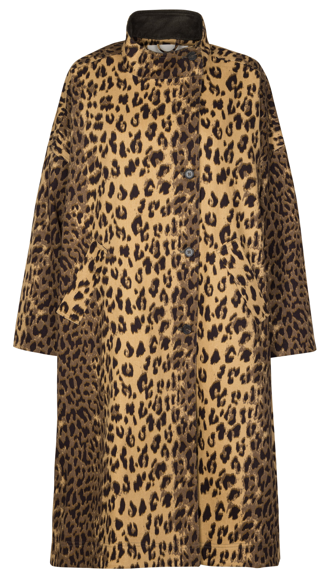 Jas met opstaande kraag luipaardprint BELLEROSE Veelkleurig