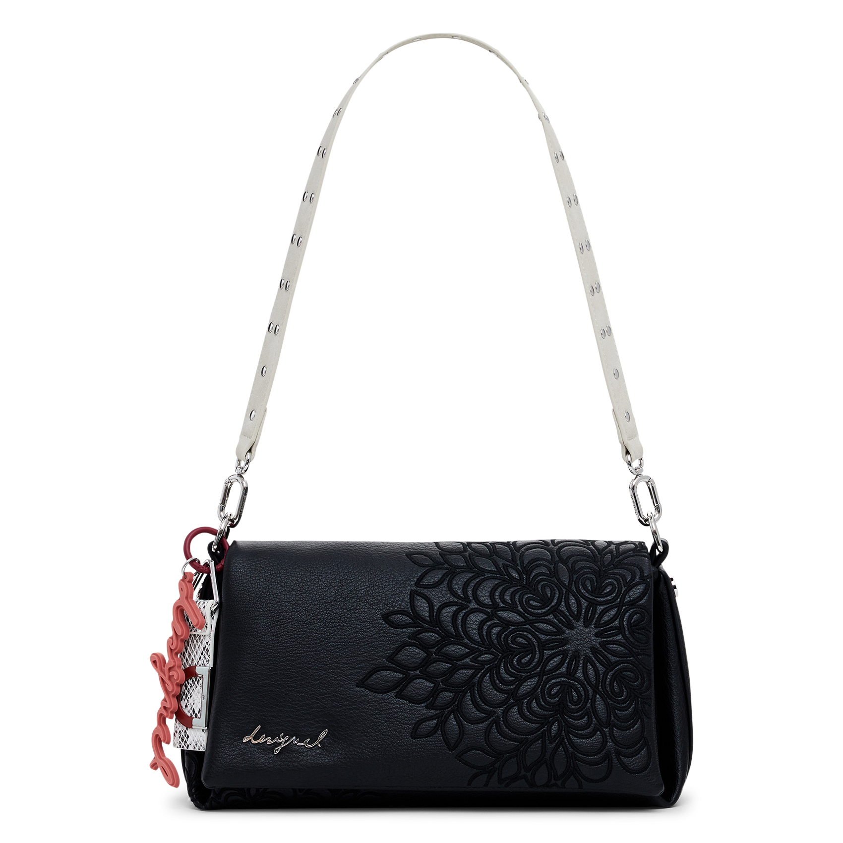 Sac bandoulière effet cuir DESIGUAL Noir