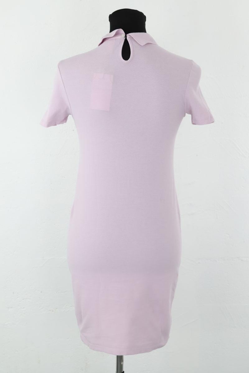 Cotton dress LACOSTE - SECONDE MAIN Purple