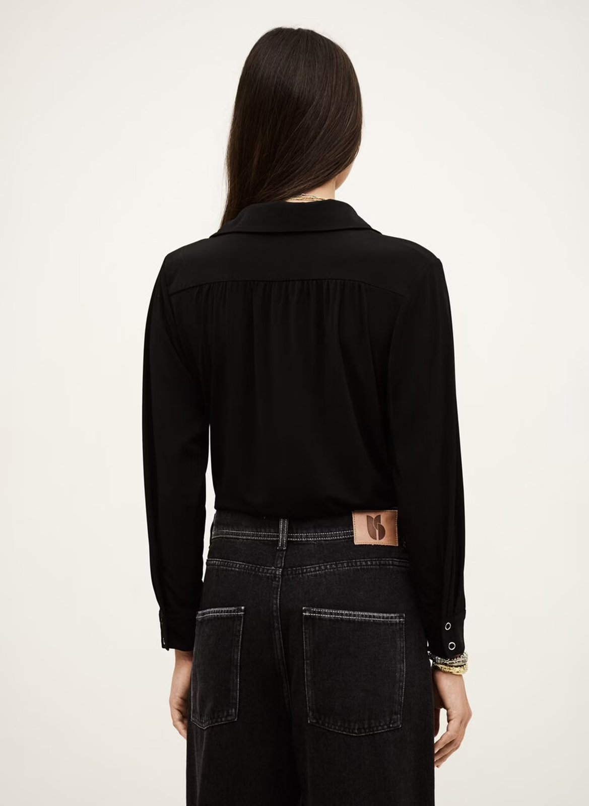 Body col classique  BA&SH Noir