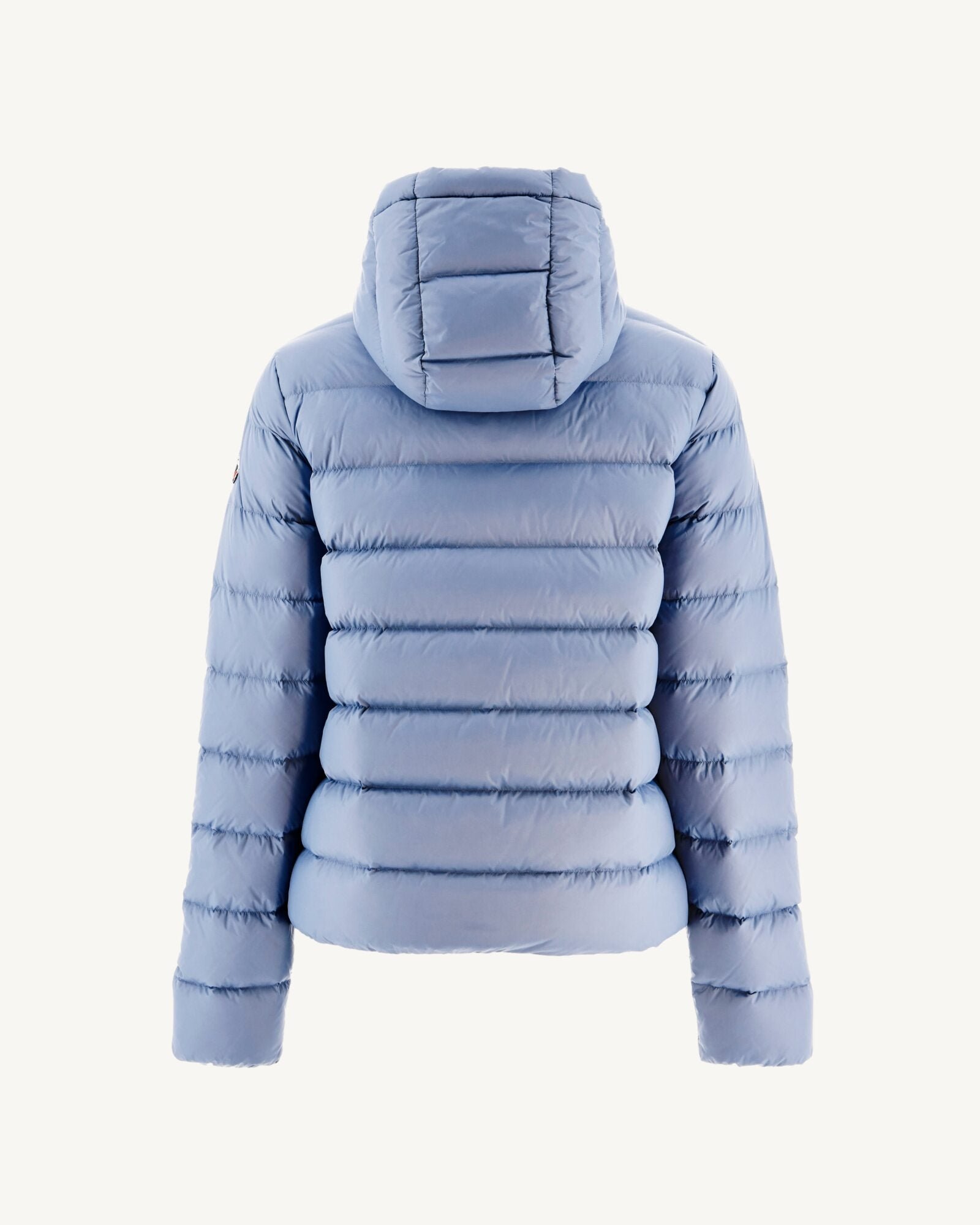 Straight hooded puffer jacket Jane JOTT Blue