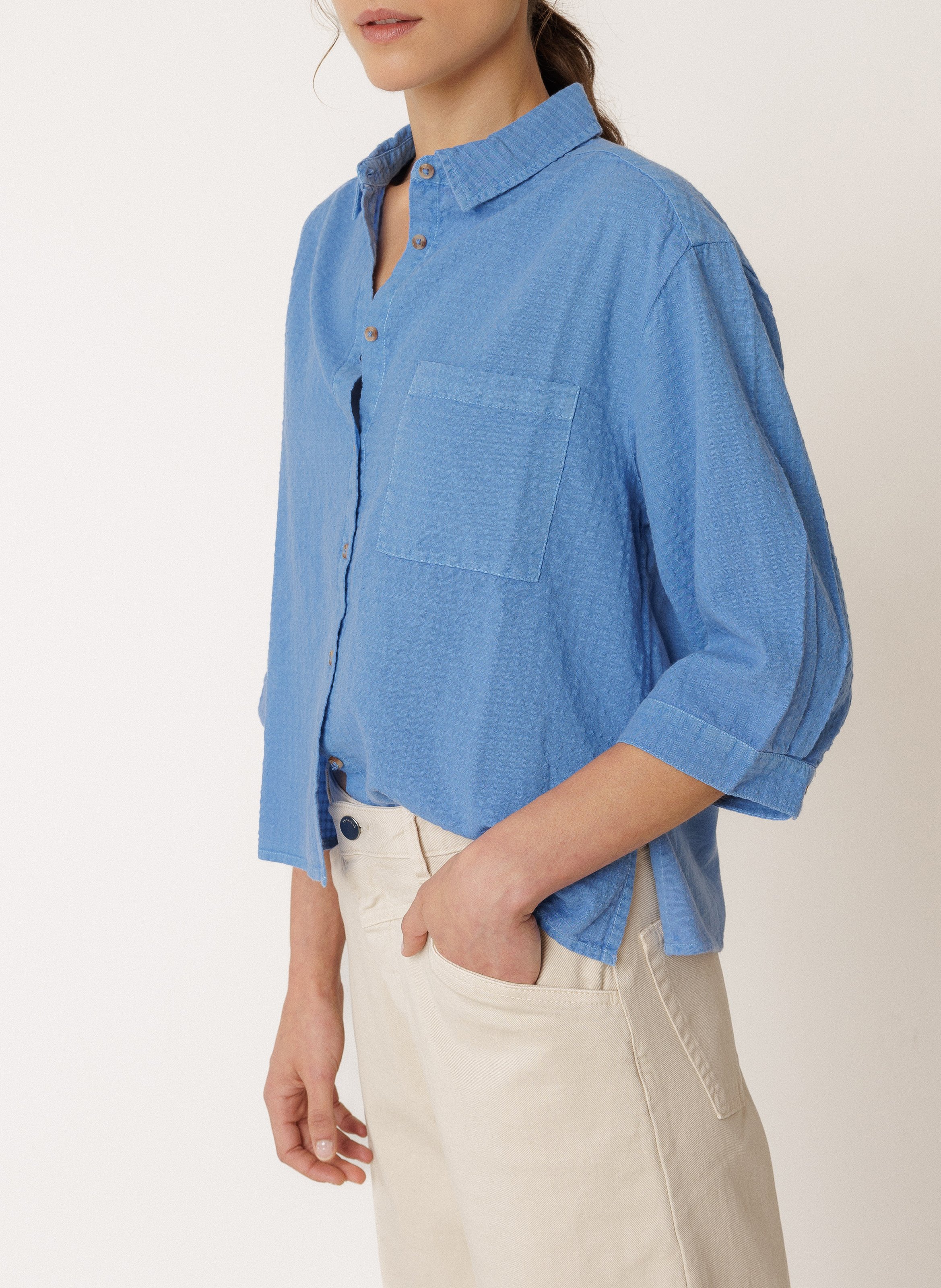 Rechte blouse INDI & COLD