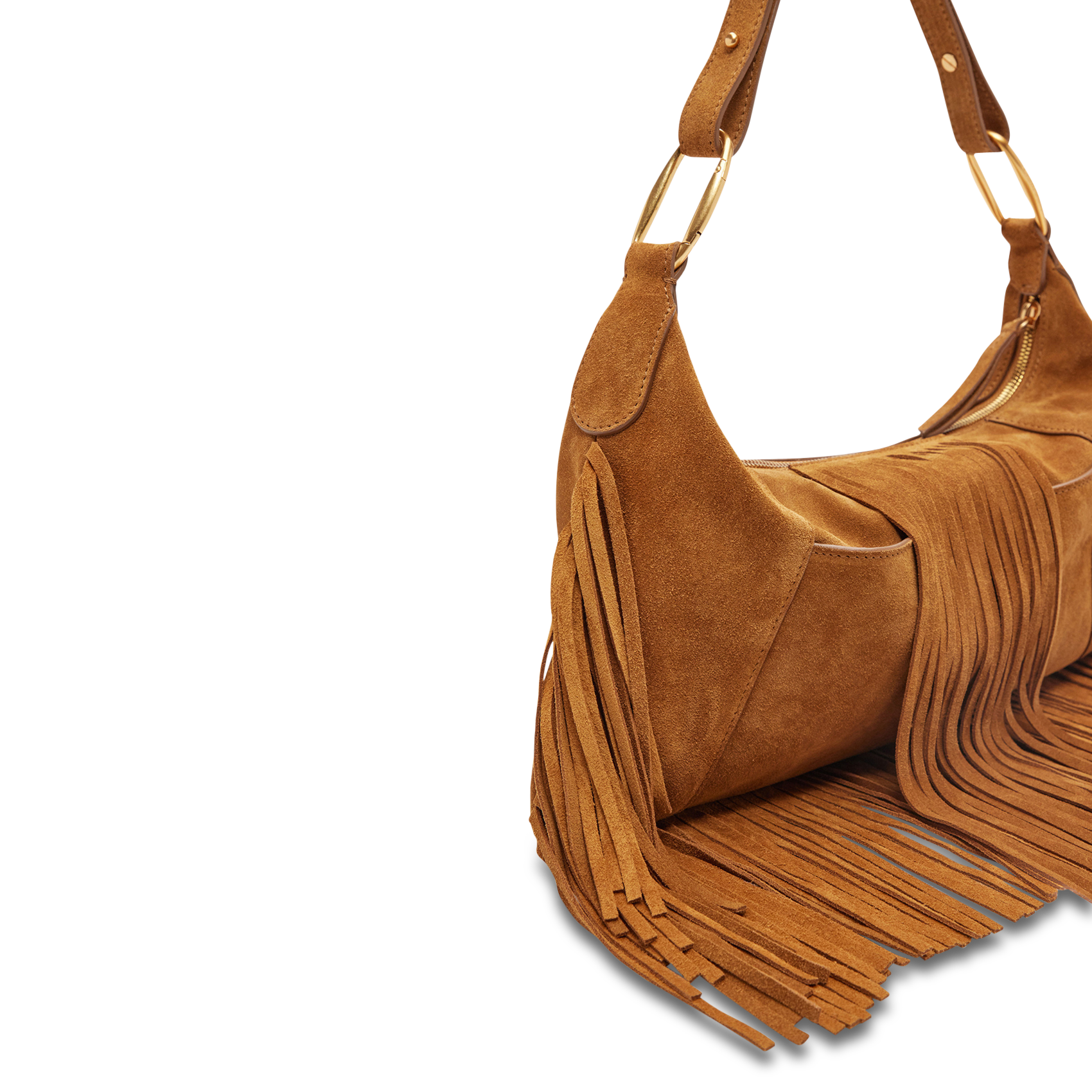 Bolso al hombro de piel VANESSA BRUNO Marron