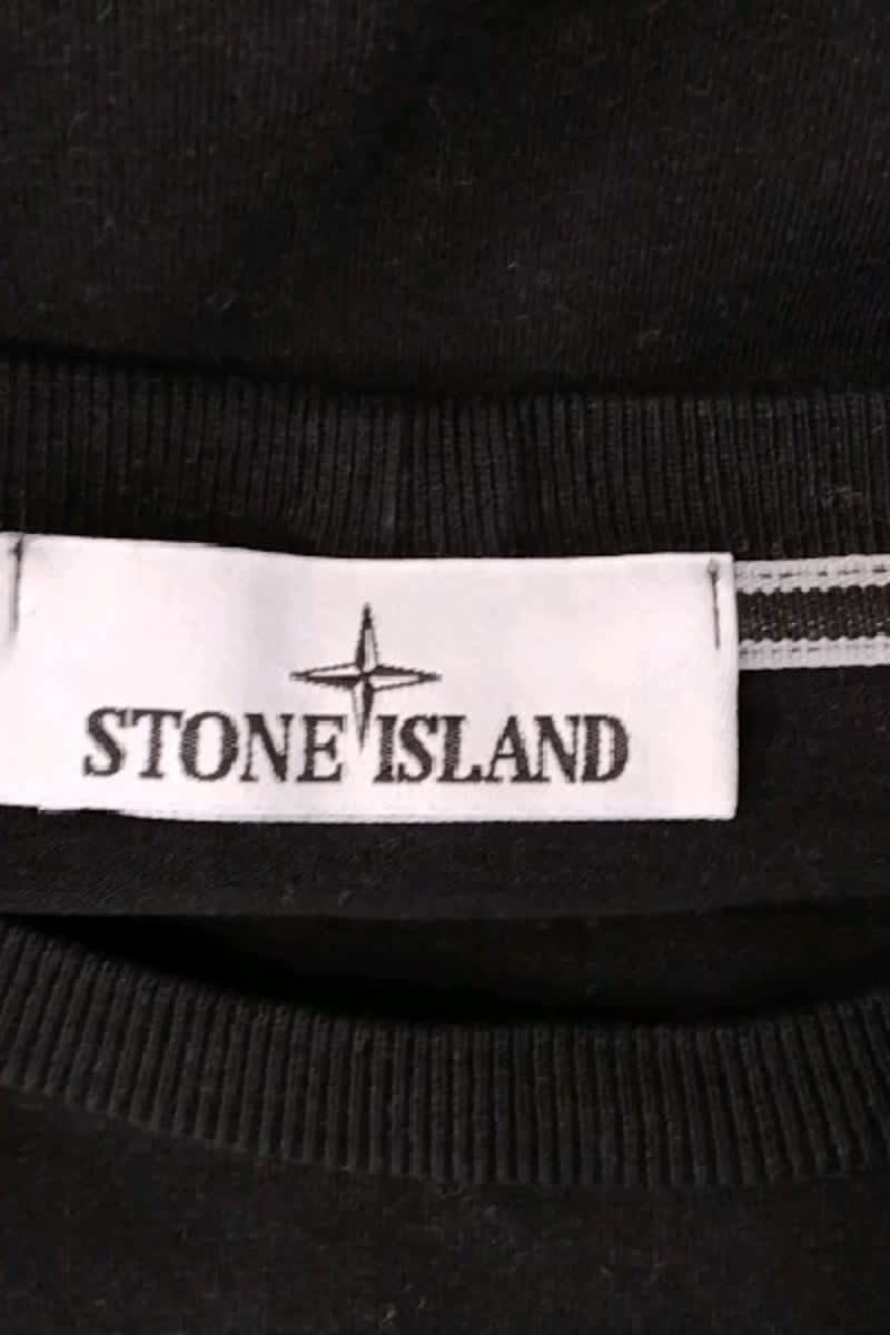 T-shirt STONE ISLAND SECONDE MAIN Black
