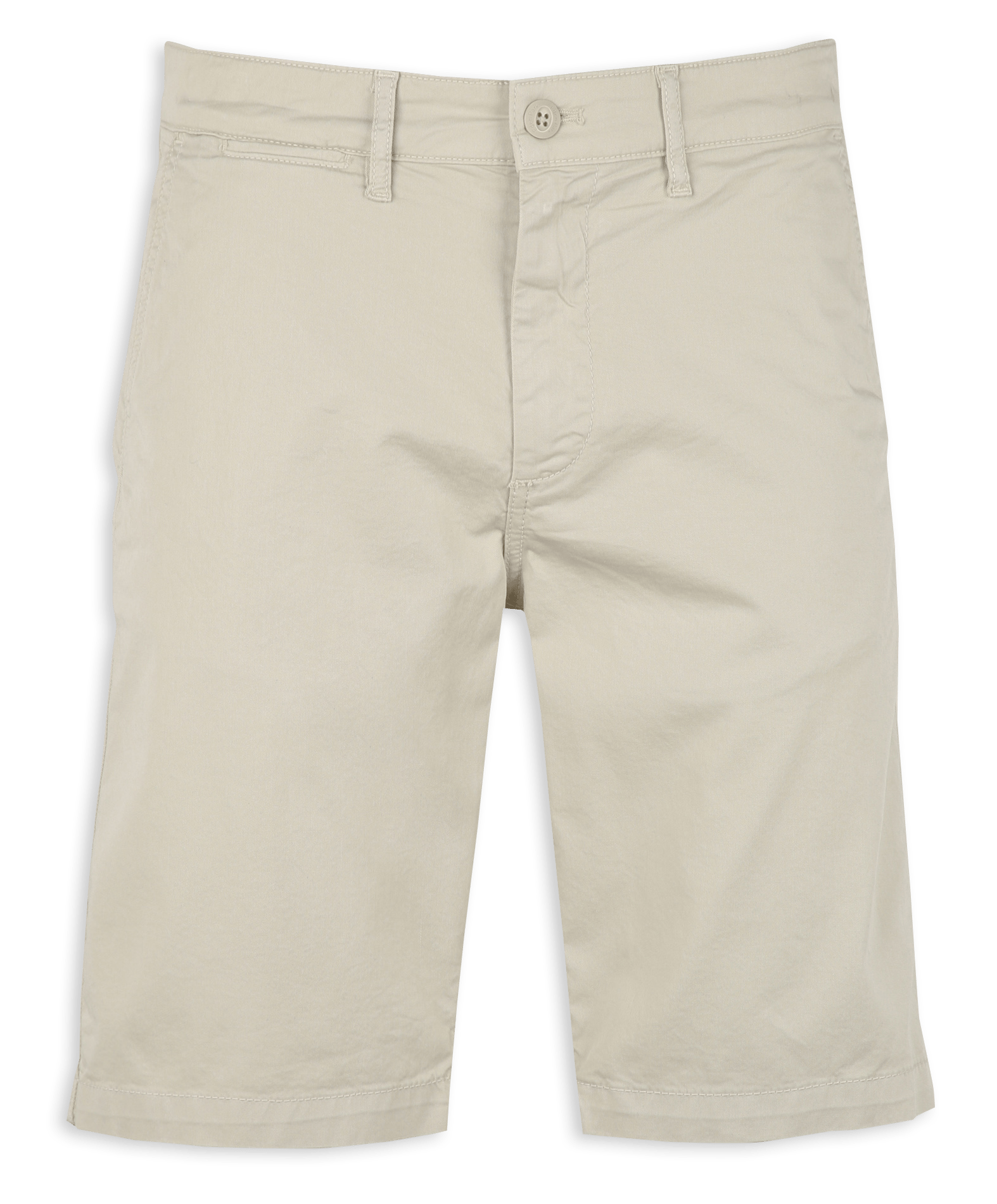 Bermuda droit en coton mélangé EDEN PARK Beige