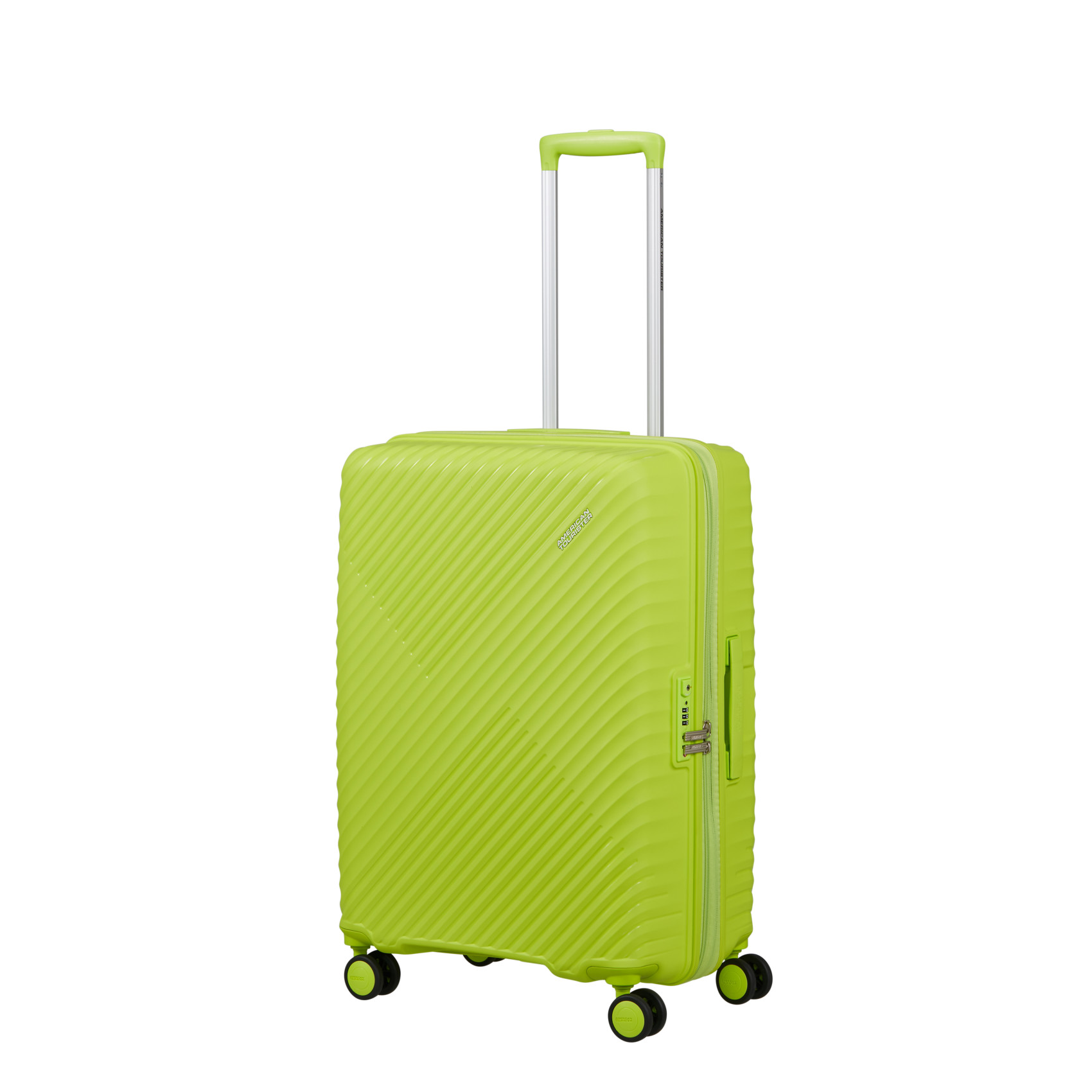 Diablast 4-wheel suitcase size M AMERICAN TOURISTER Green